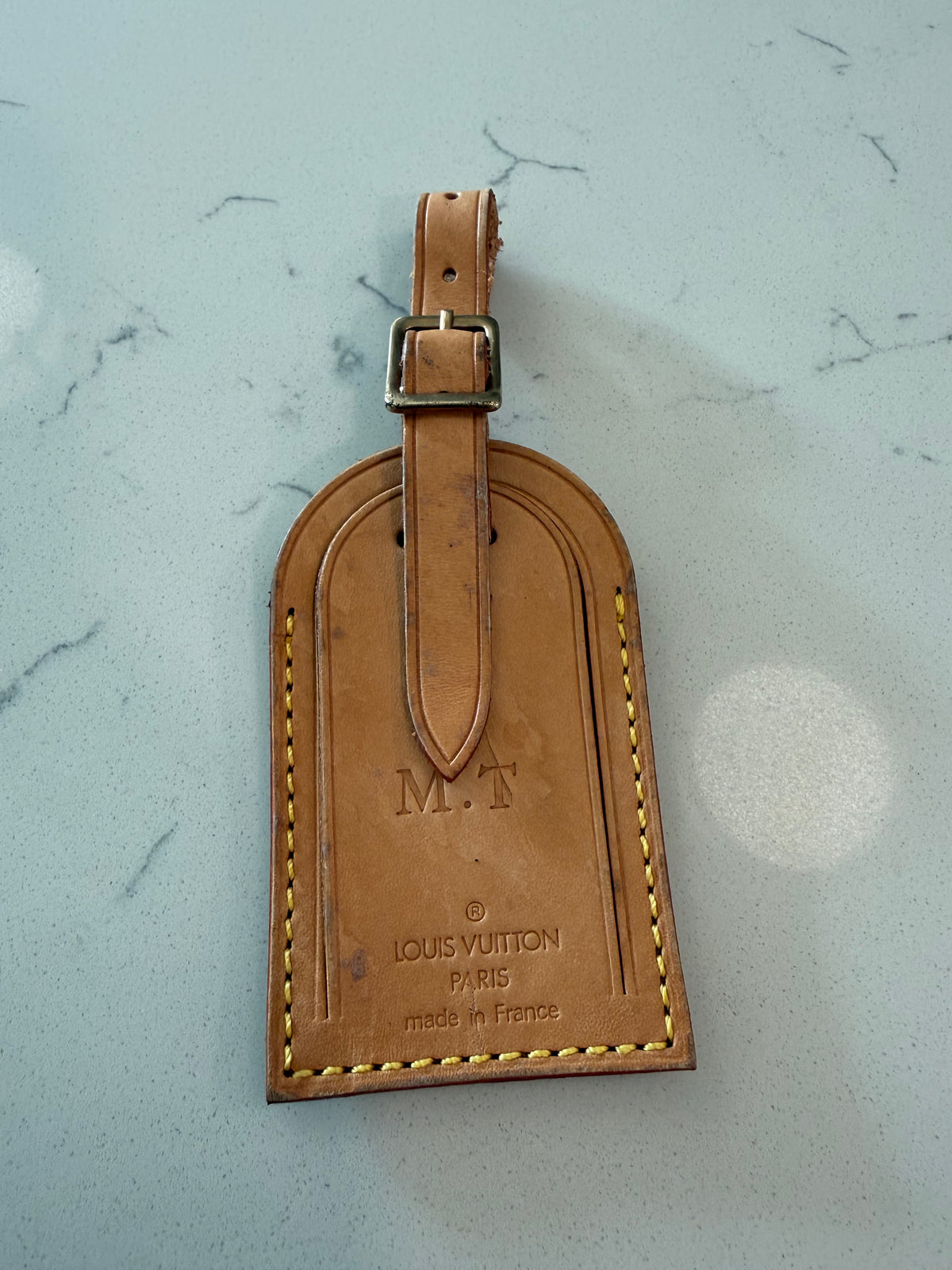Louis Vuitton Luggage Tag - M.T