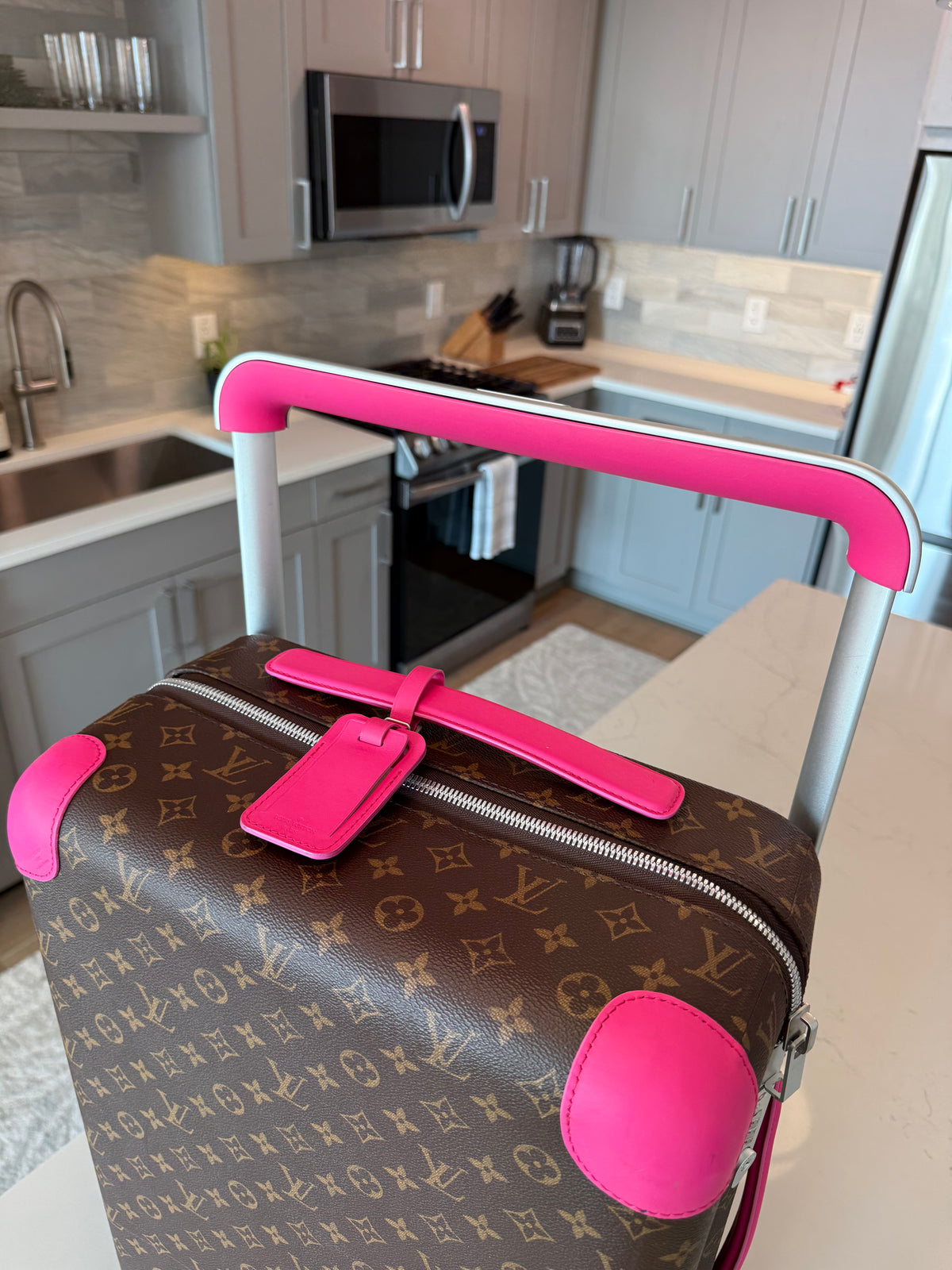 Louis Vuitton Horizon 55 Monogram Pink Colormania - RARE