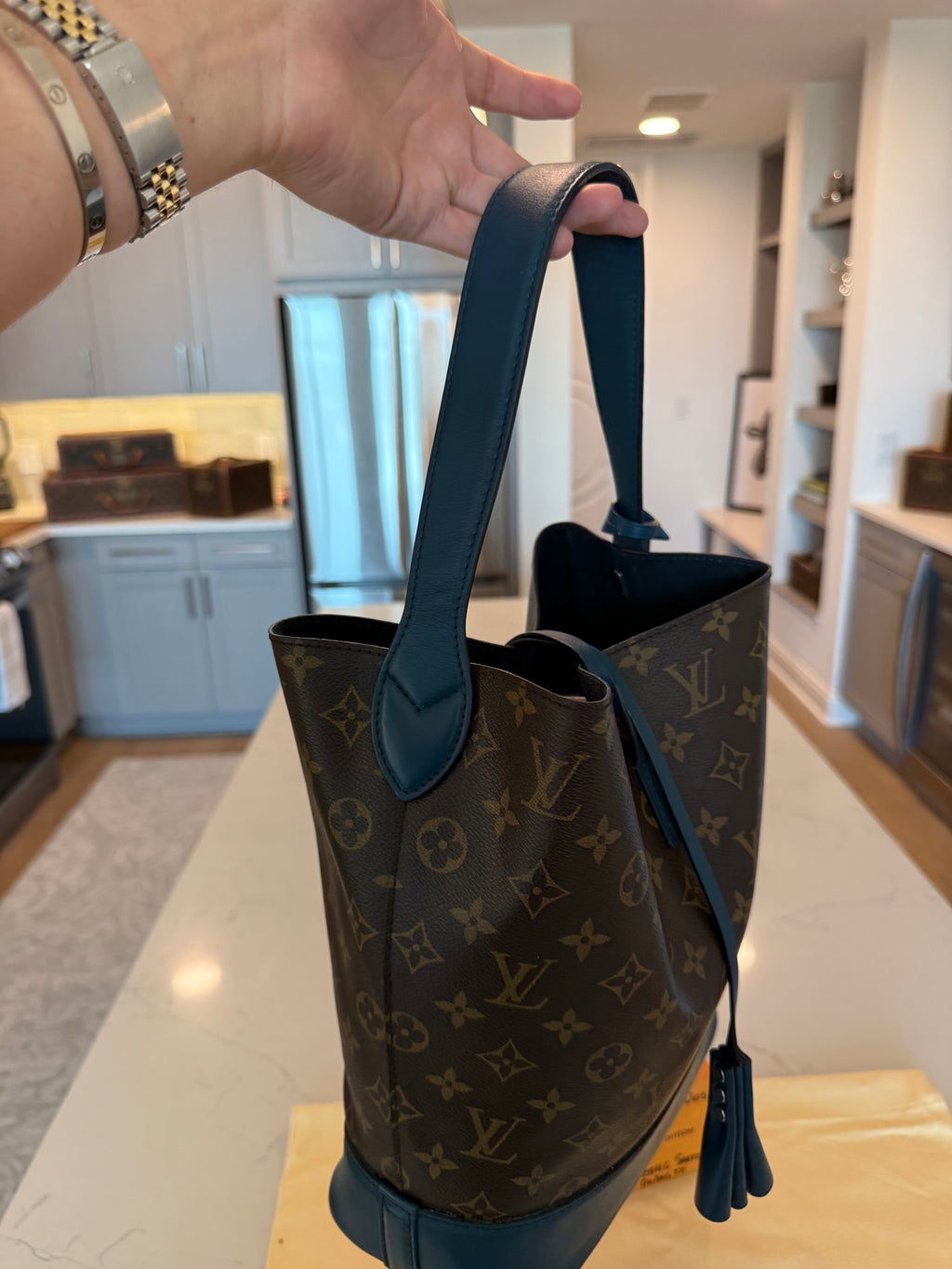 Louis Vuitton Idole GM Blue - Runway Piece
