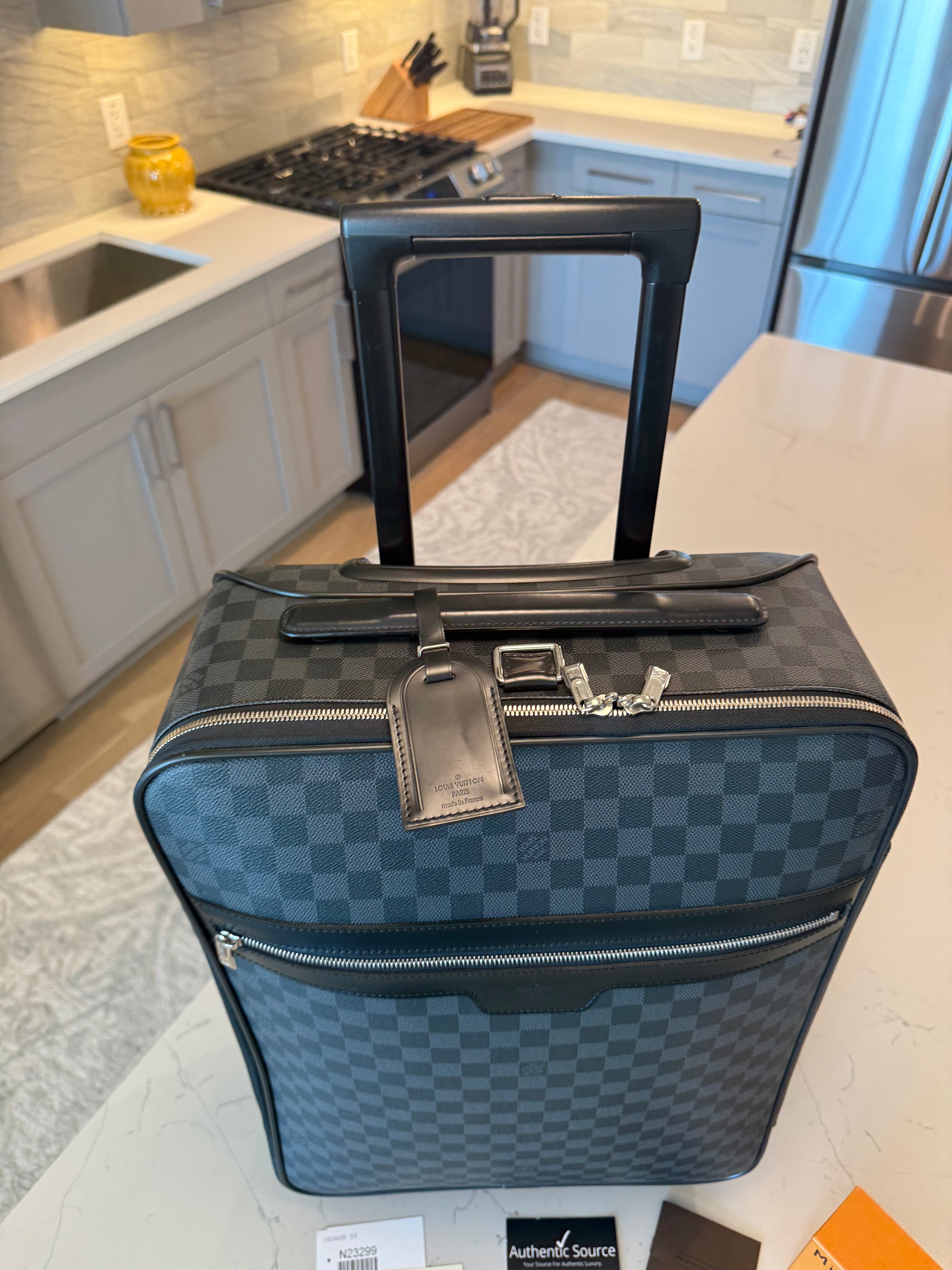 Louis Vuitton Pegase 55 Rolling Luggage DG
