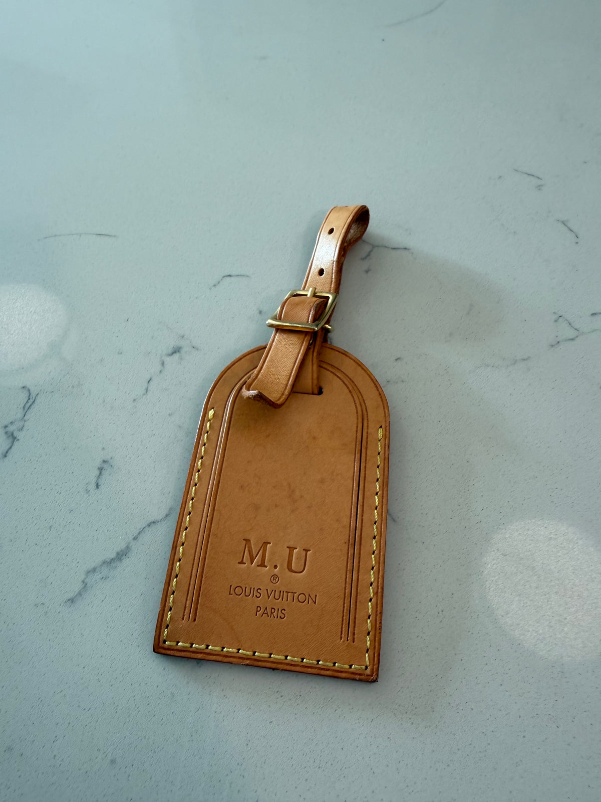 Louis Vuitton Luggage Tag - M.U