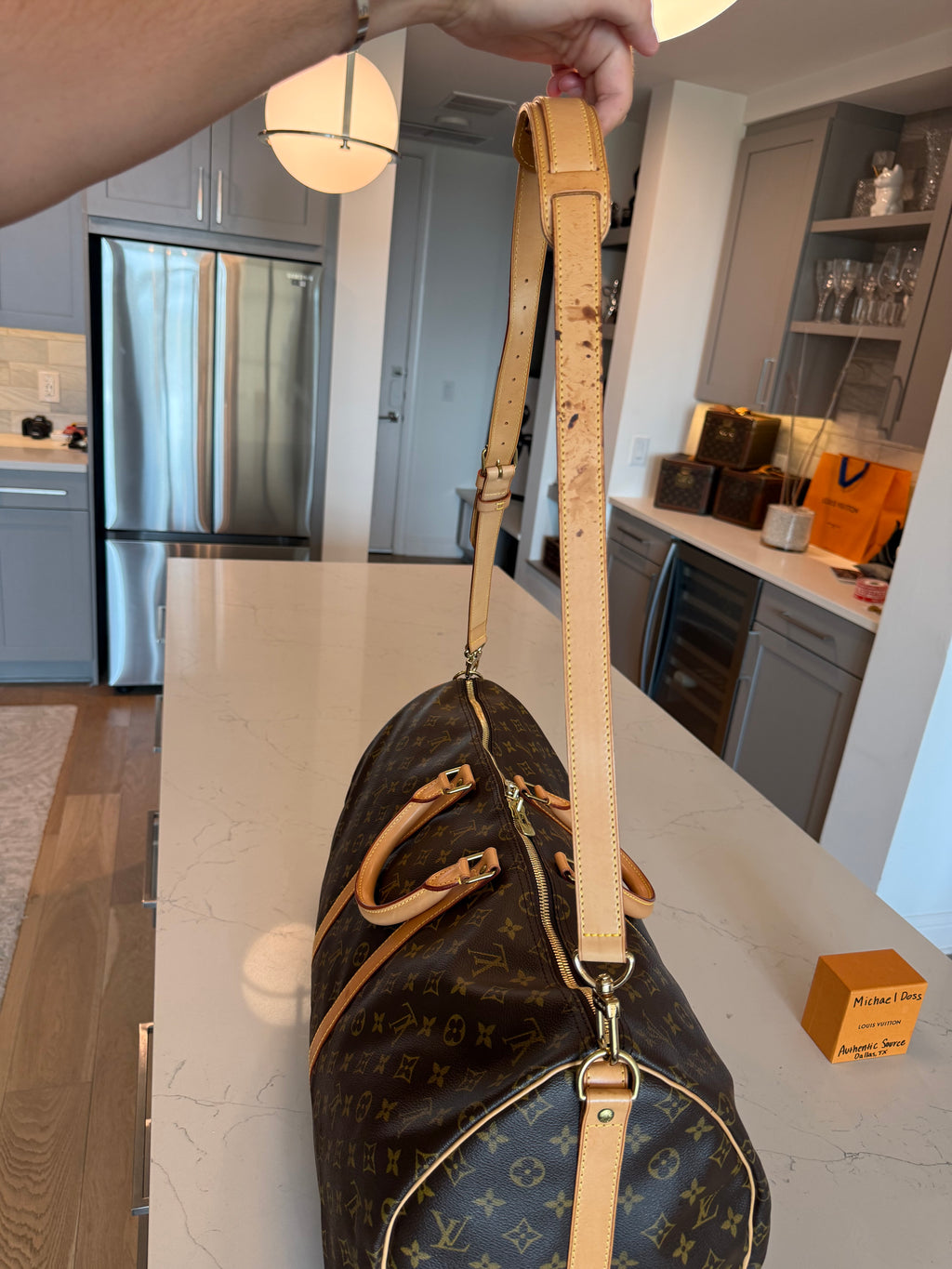 Louis Vuitton Keepall 55 Bandouliere