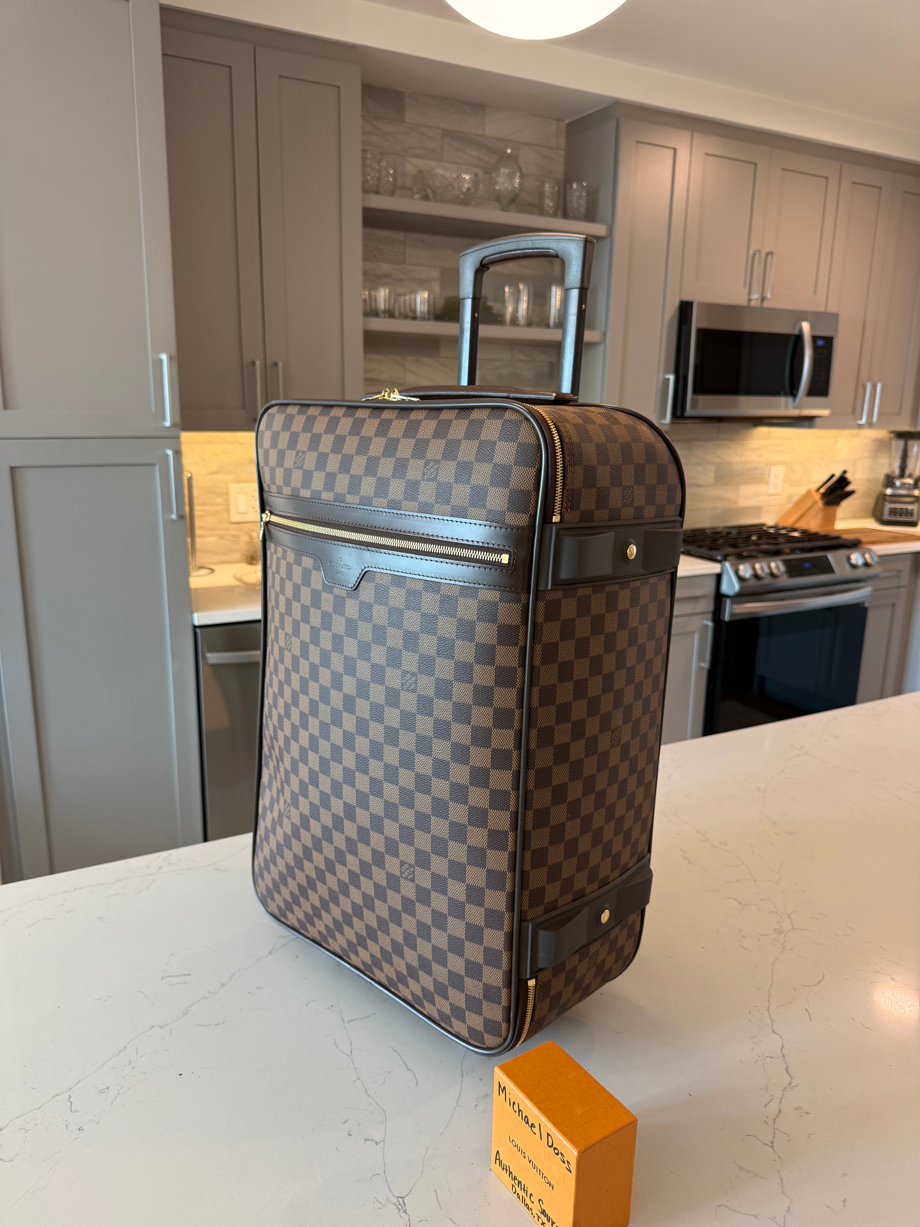 Louis Vuitton Pegase 55 Rolling Luggage