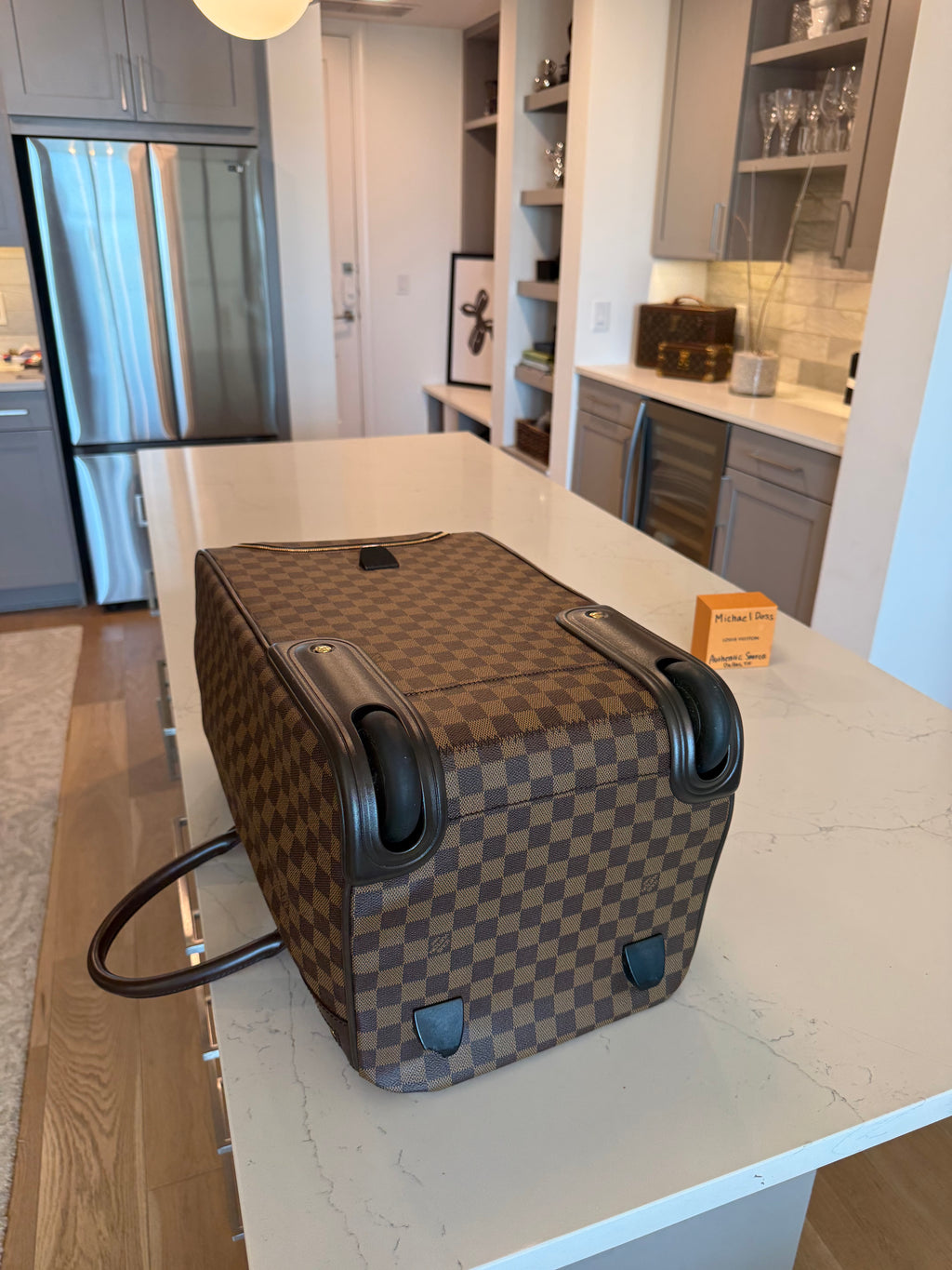 Louis Vuitton Eole 50 Rolling Duffle DE