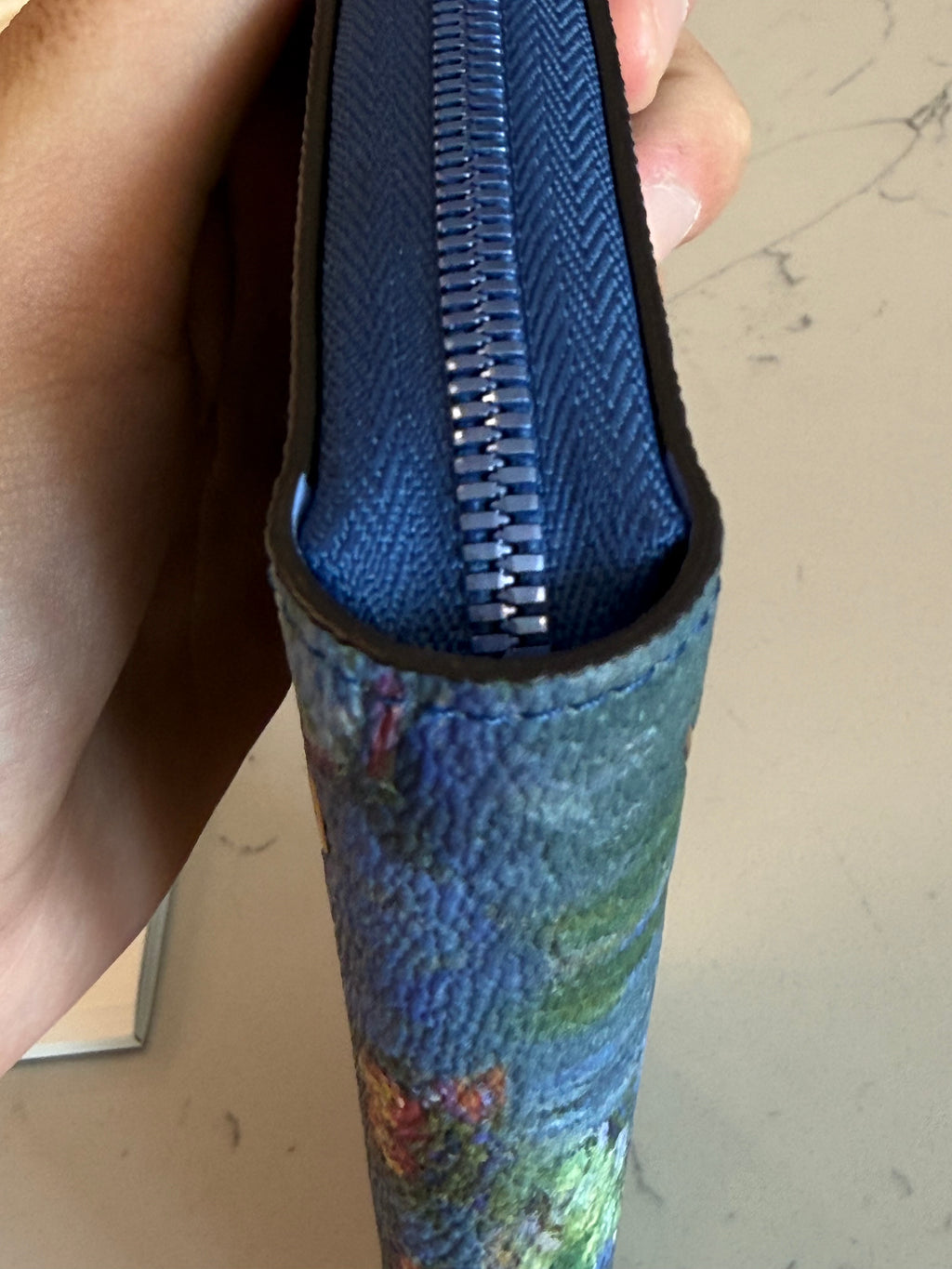 Louis Vuitton MONET Zippy Wallet - Masters Collection, Rare