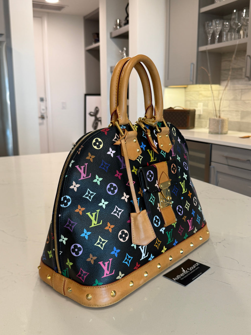 Louis Vuitton Alma GM Murakami Multicolor