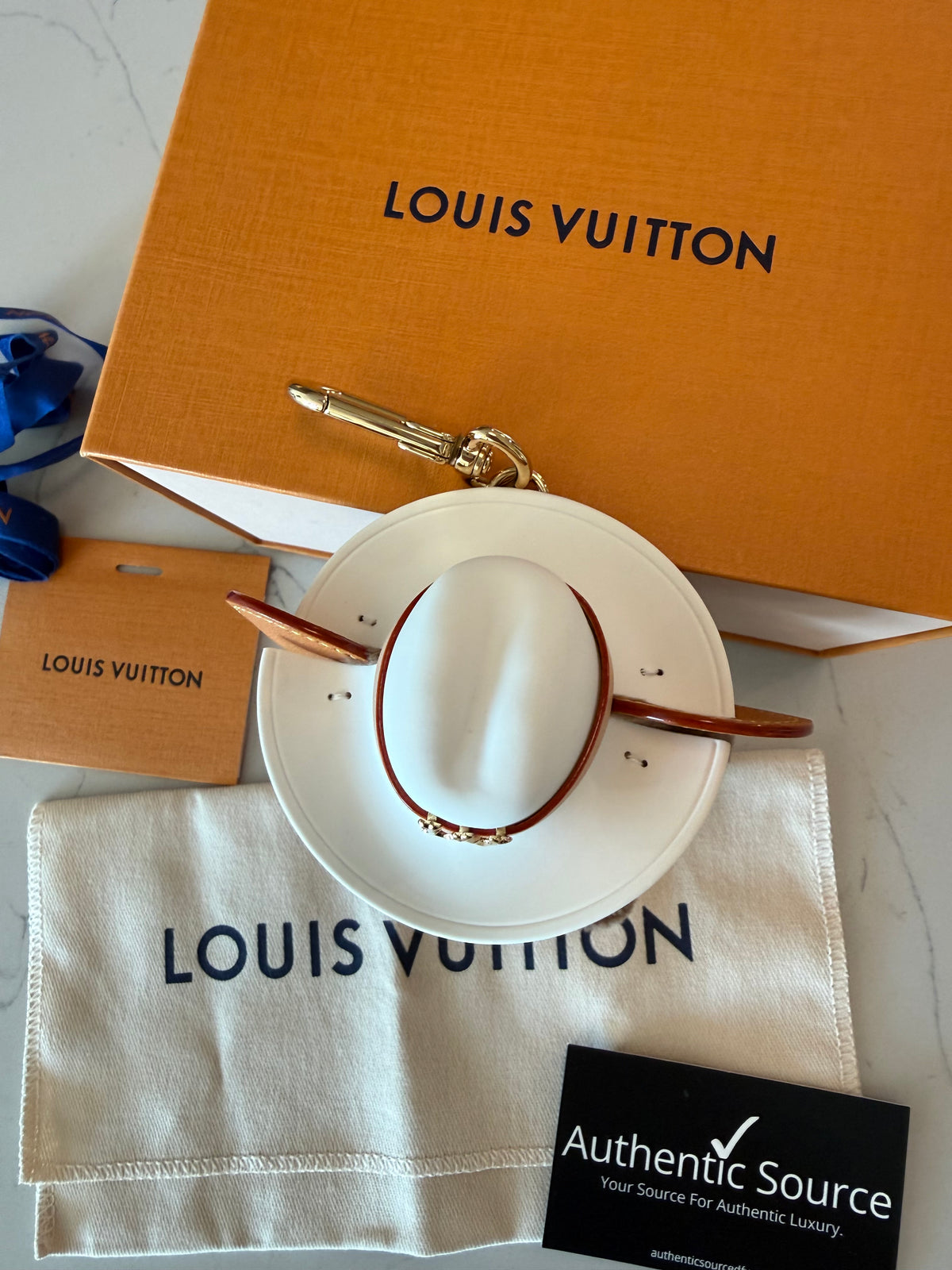 Louis Vuitton Bear Bag Charm with Box