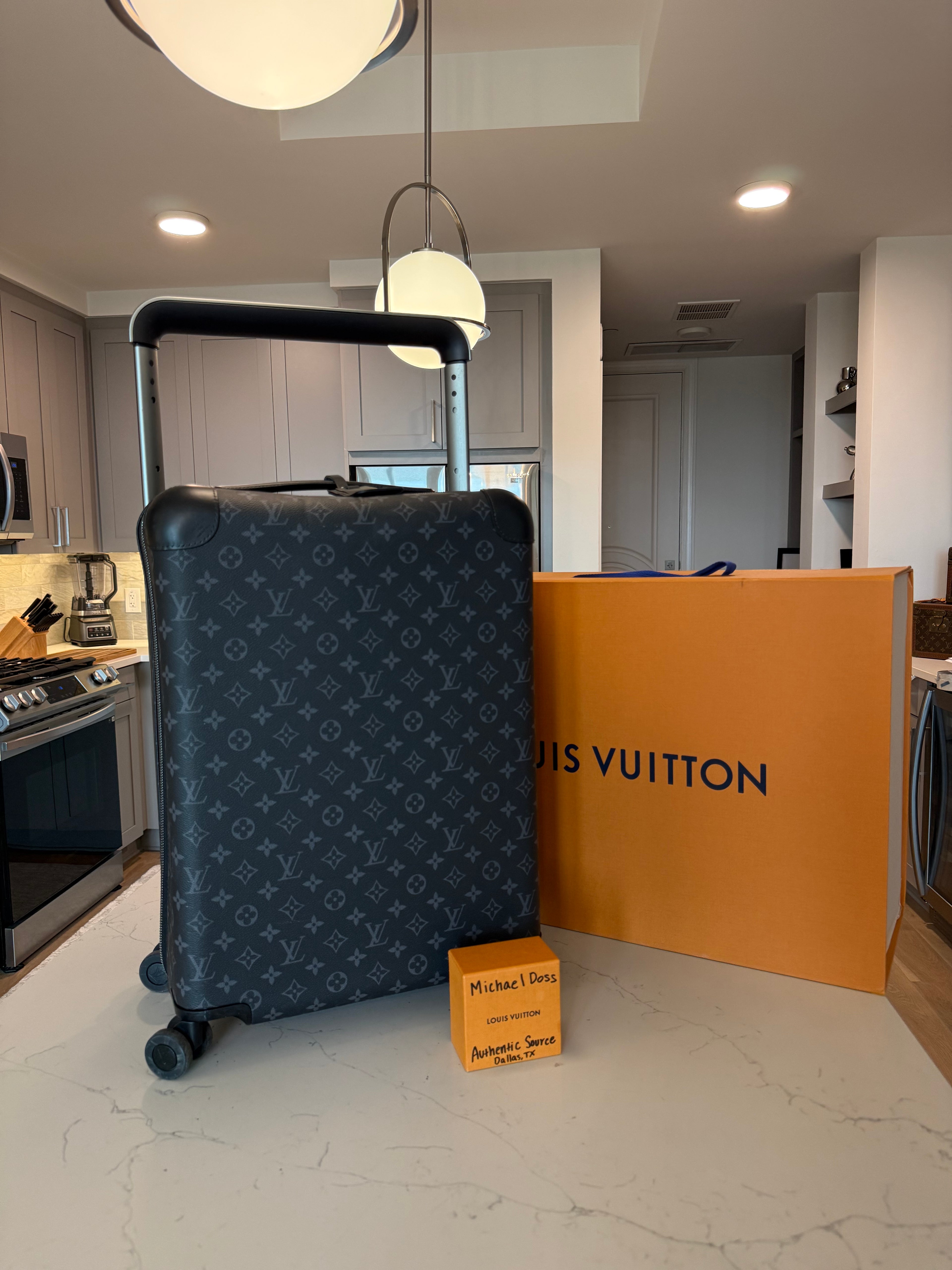 Louis Vuitton Horizon 55 Monogram Eclipse