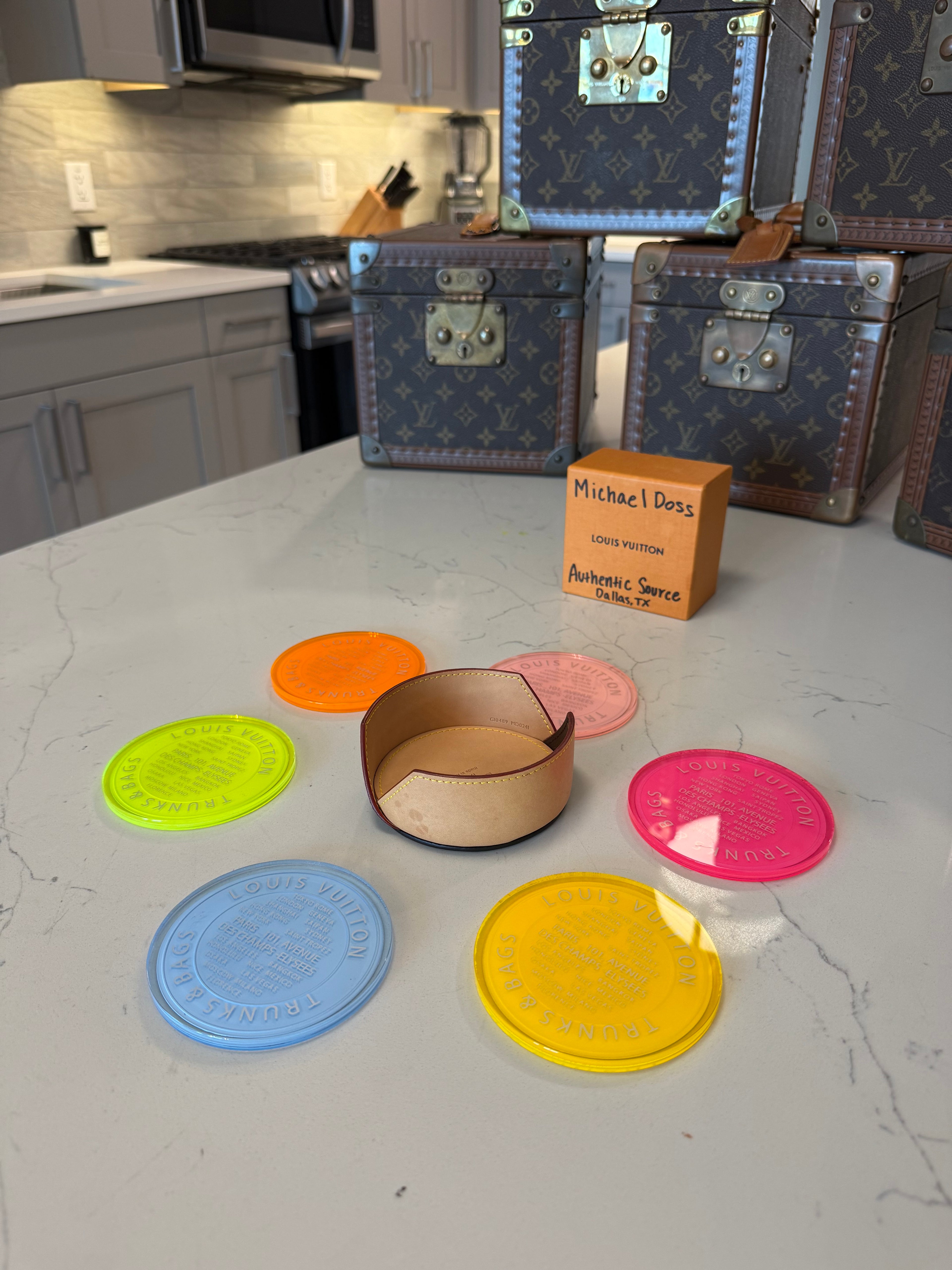 Louis Vuitton Monogram Coasters