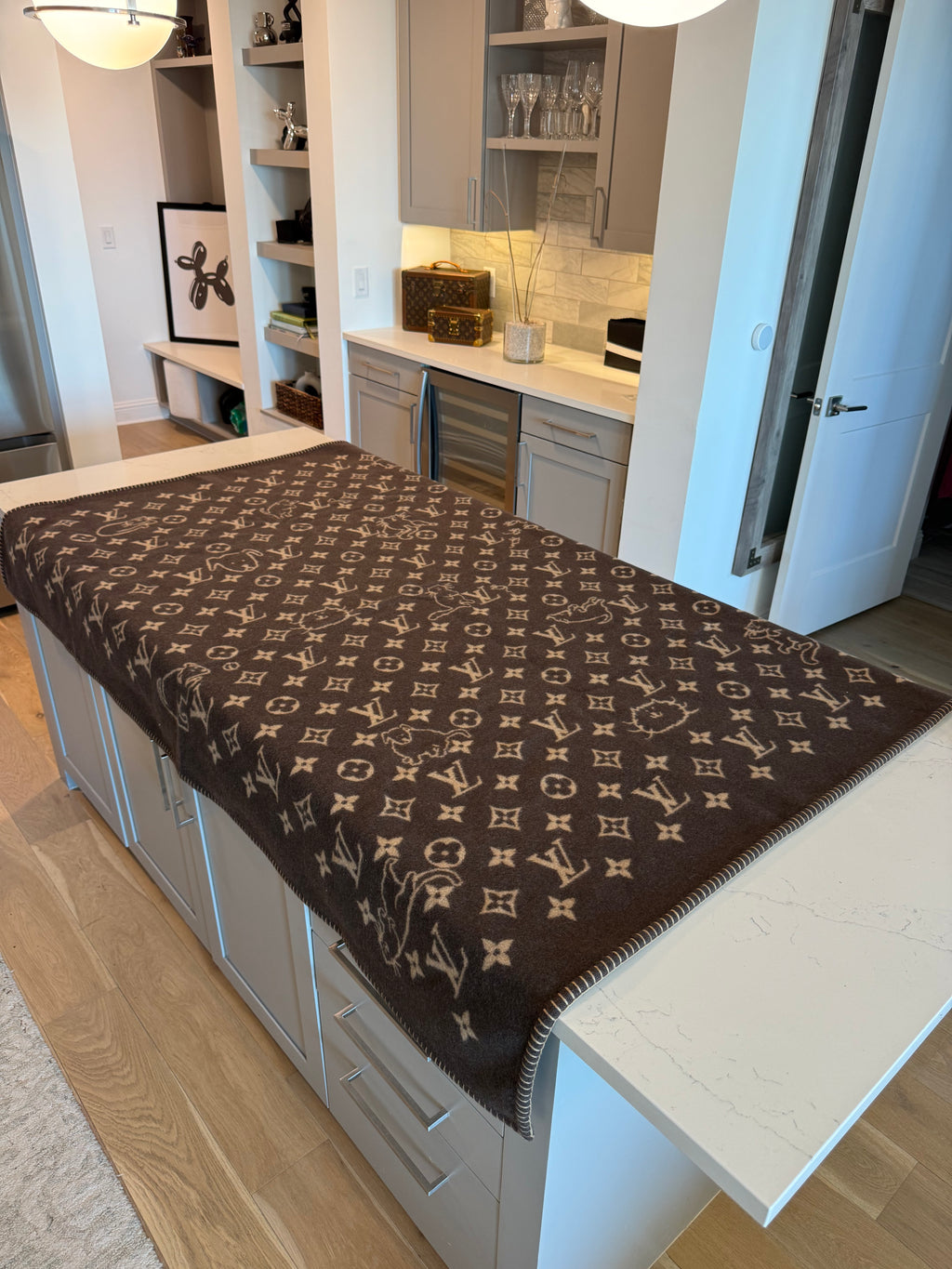 Louis Vuitton Catogram Neo Wool Blanket