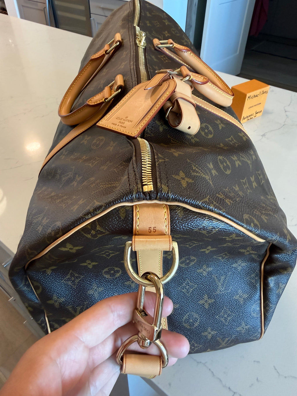 Louis Vuitton Keepall 55 Bandouliere