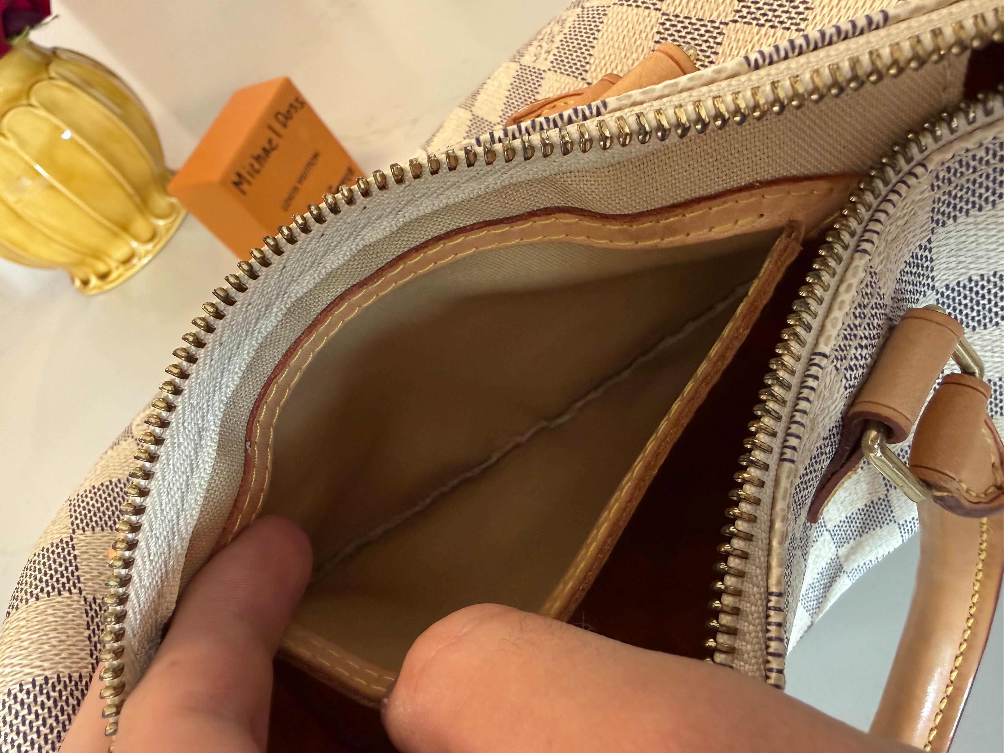 Louis Vuitton Speedy 25 Damier Azur
