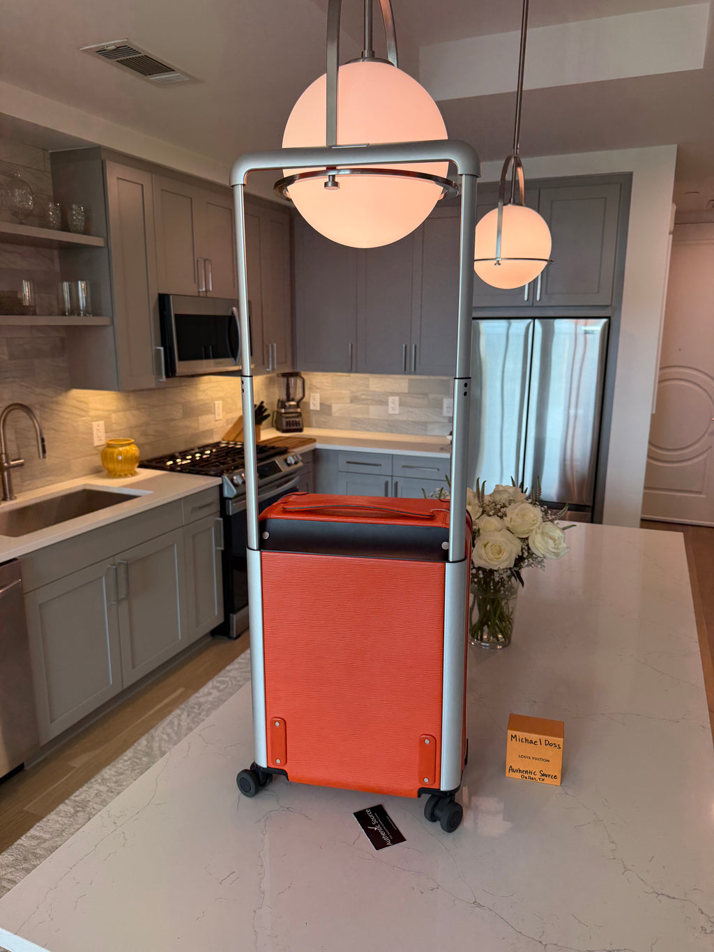 Louis Vuitton Horizon 50 Epi Orange