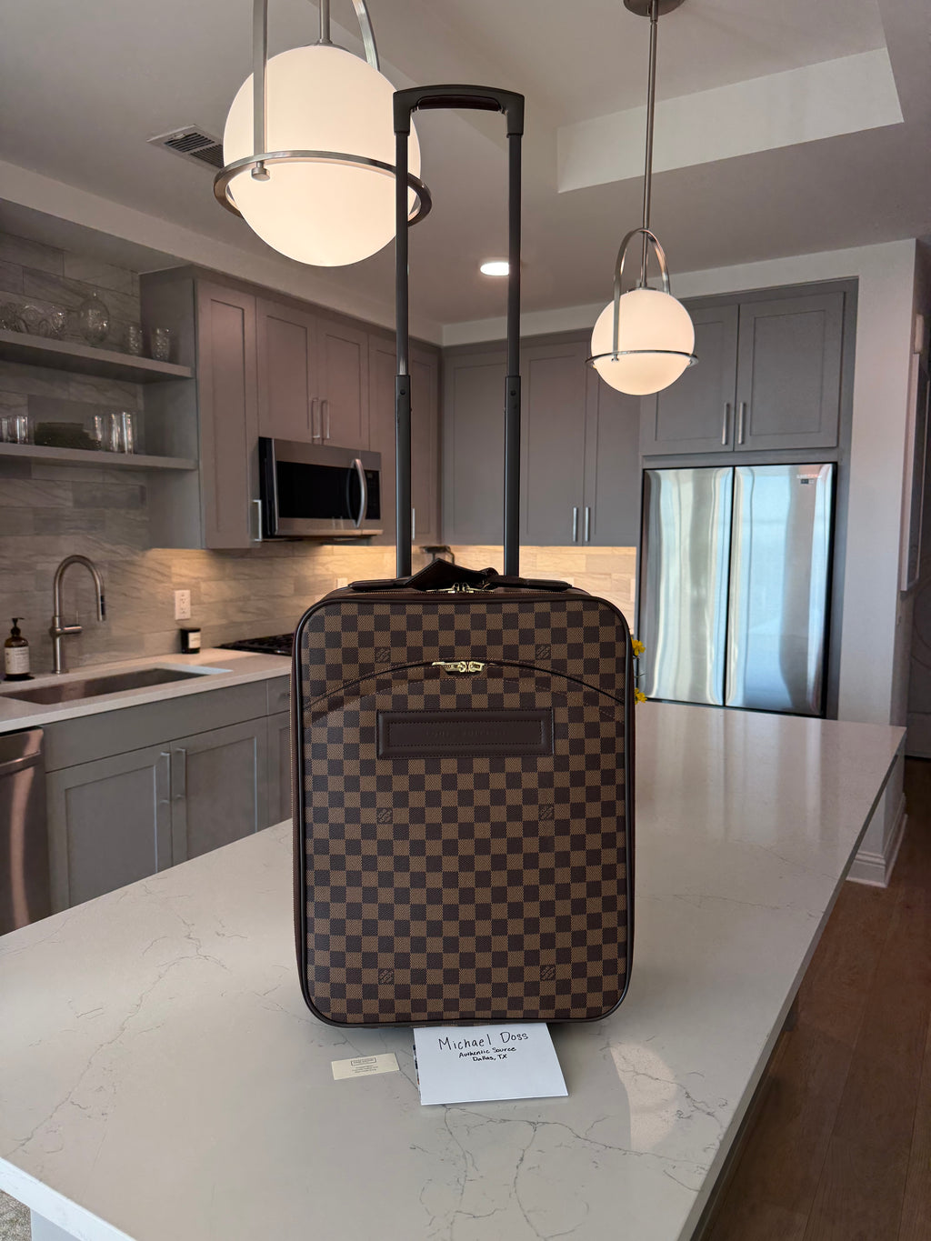 Louis Vuitton Pegase 45 - Damier Ebene