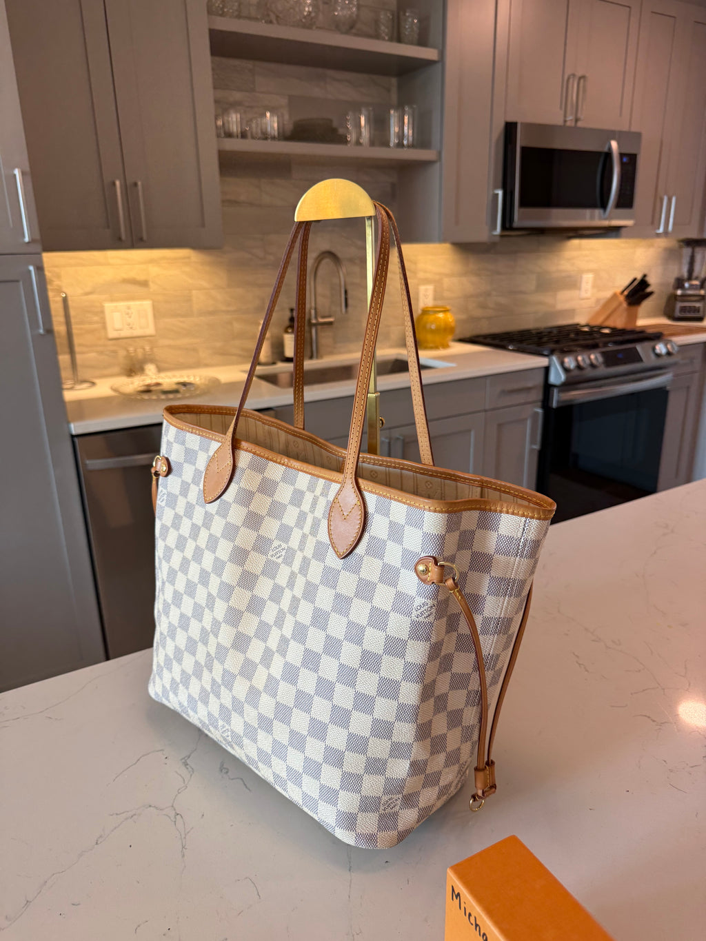 Louis Vuitton Neverfull MM Damier Azur