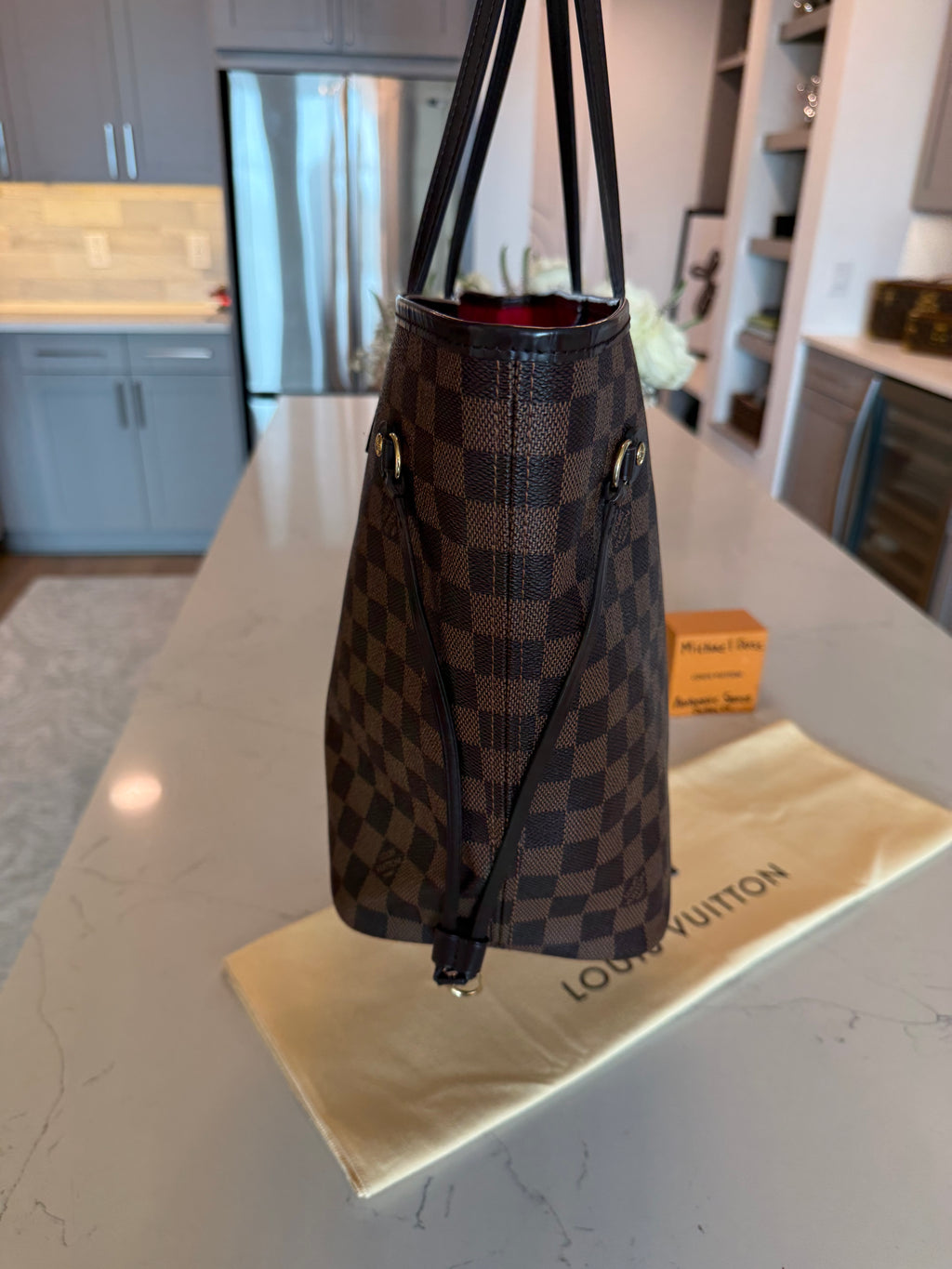 Louis Vuitton Neverfull MM Damier Ebene
