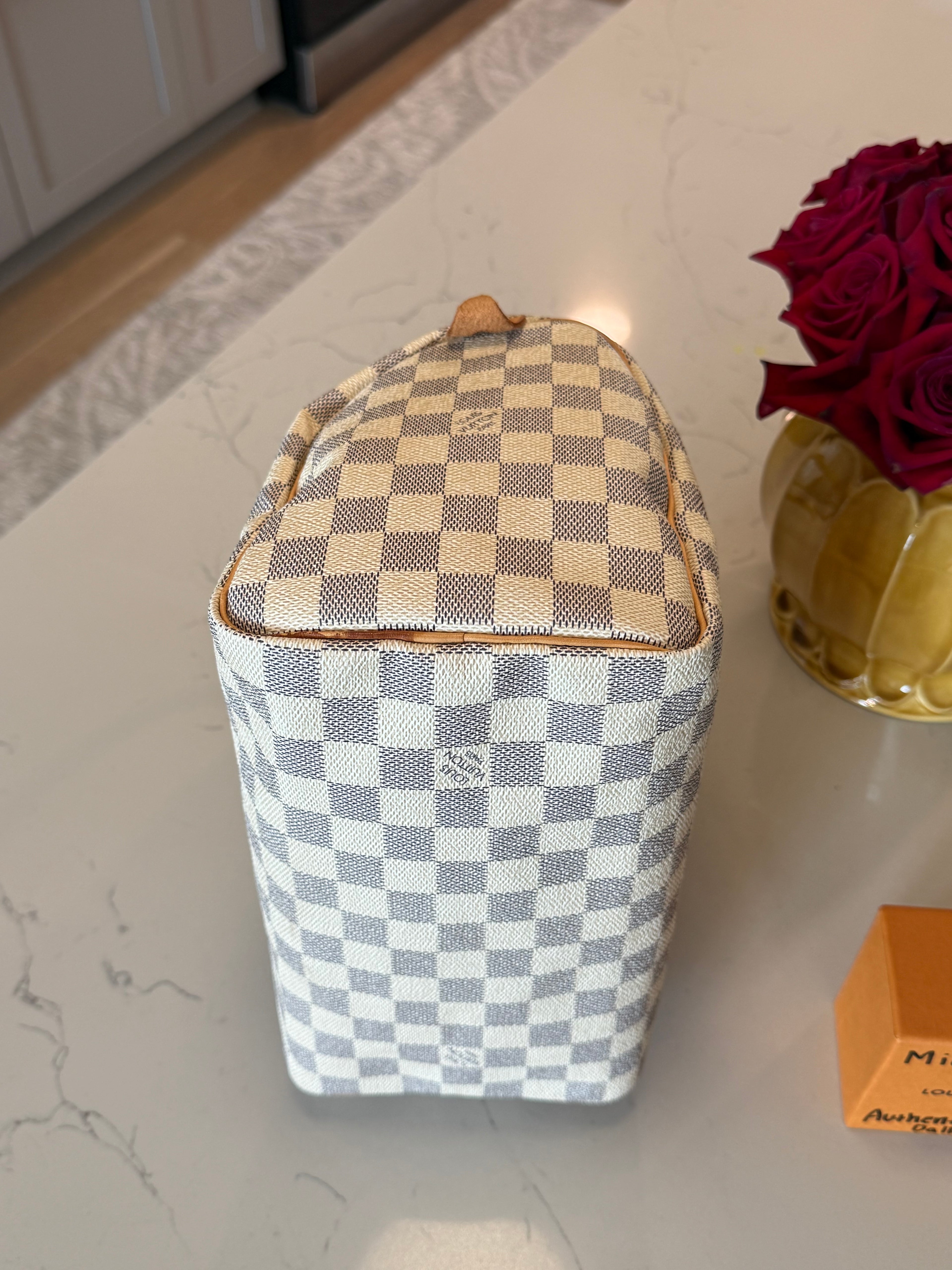 Louis Vuitton Speedy 25 Damier Azur