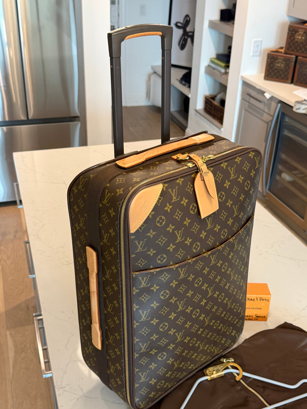 Louis Vuitton Pegase 55 Rolling Luggage