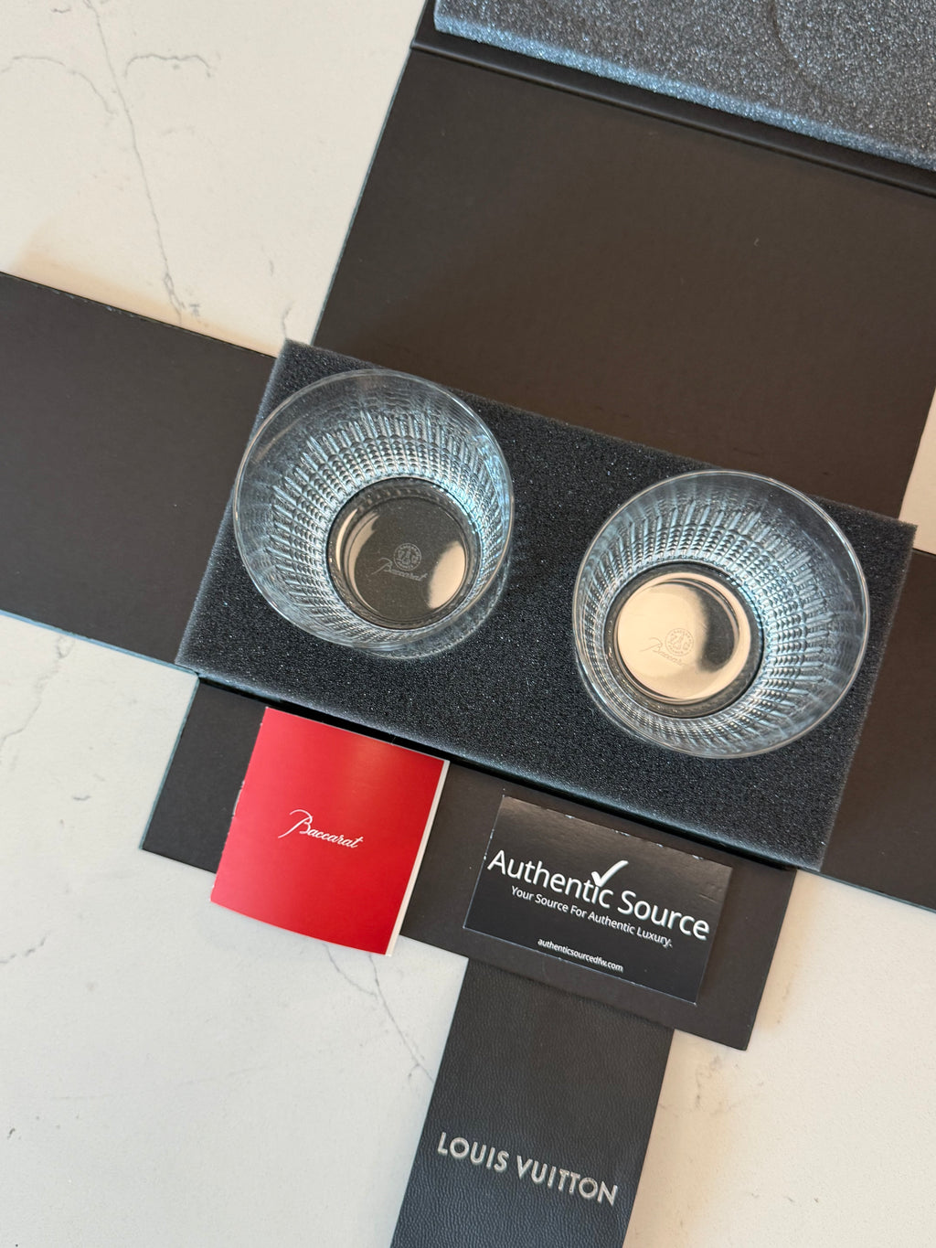 Louis Vuitton x Baccarat Glasses