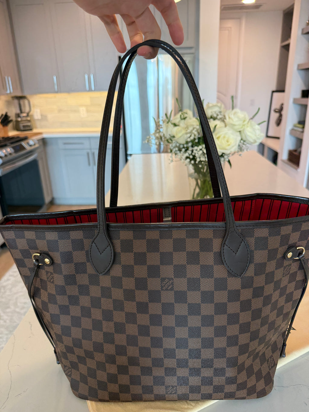 Louis Vuitton Neverfull MM Damier Ebene