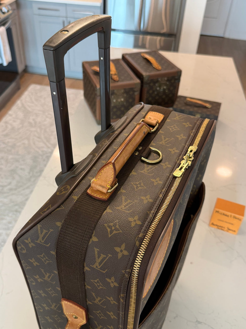 Louis Vuitton Pegase 55 Rolling Luggage