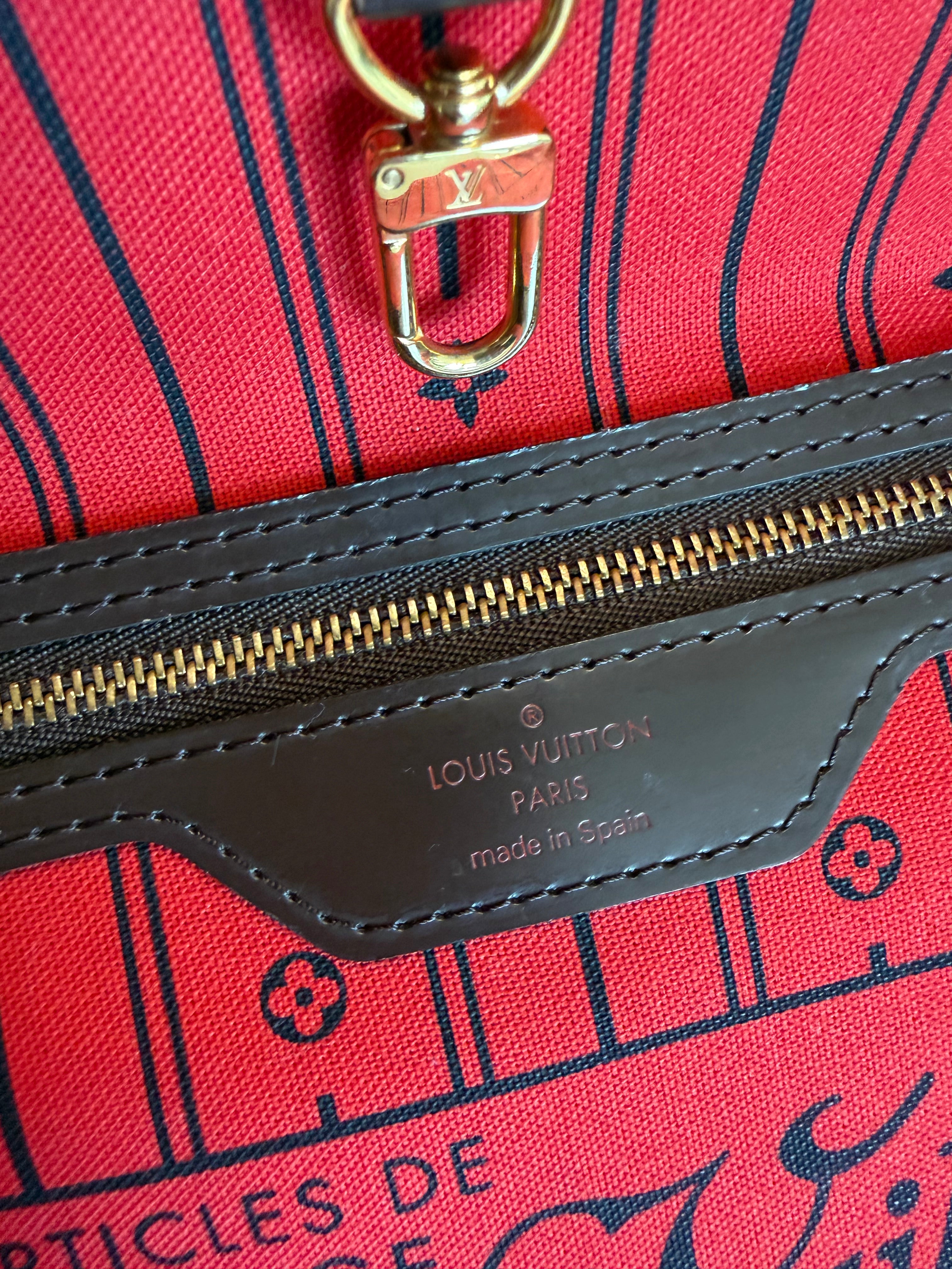 Louis Vuitton Neverfull MM Damier Ebene