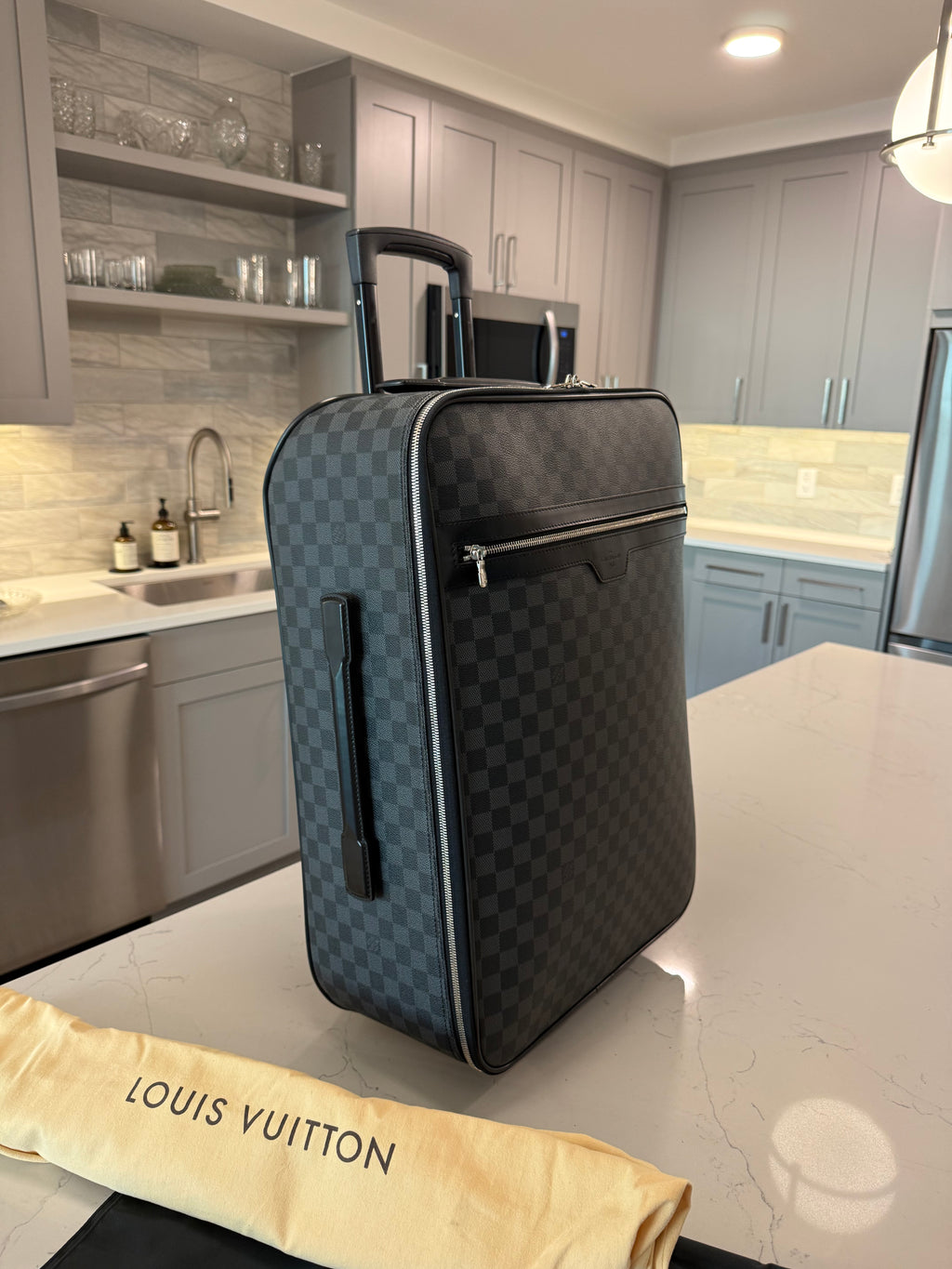 Louis Vuitton Pegase 55 Rolling Luggage DG