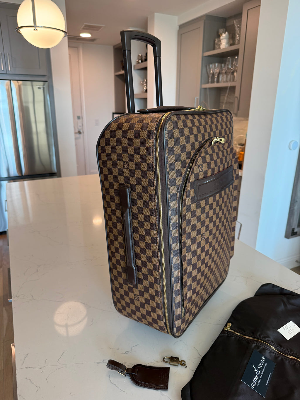 Louis Vuitton Pegase 55 Rolling Luggage