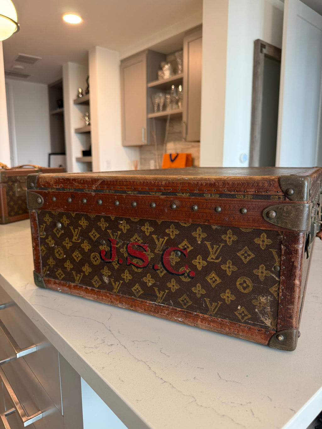 Louis Vuitton Rare Vintage Trunk - 75