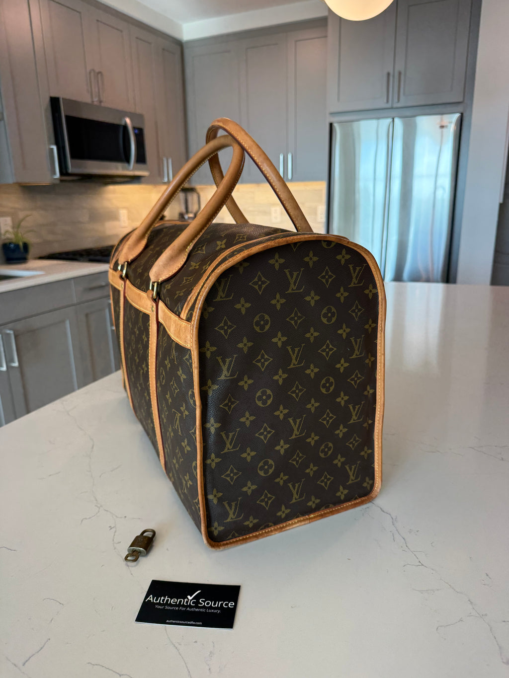 Louis Vuitton Pet Carrier Sac Chein 50