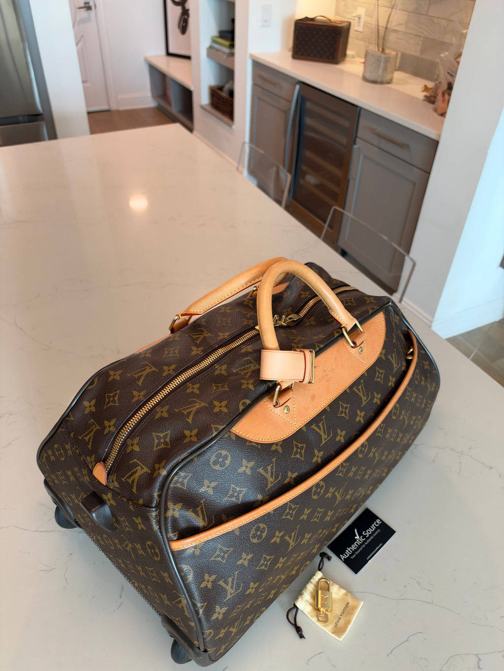 Louis Vuitton Eole 50 Rolling Duffle
