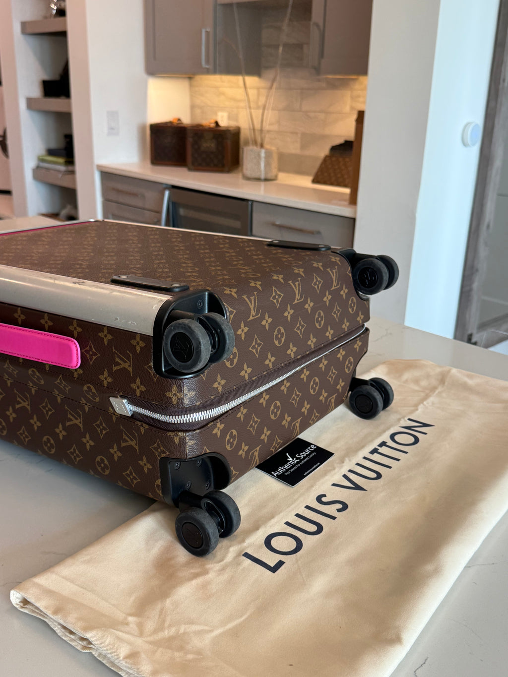 Louis Vuitton Horizon 55 Monogram Pink Colormania - RARE