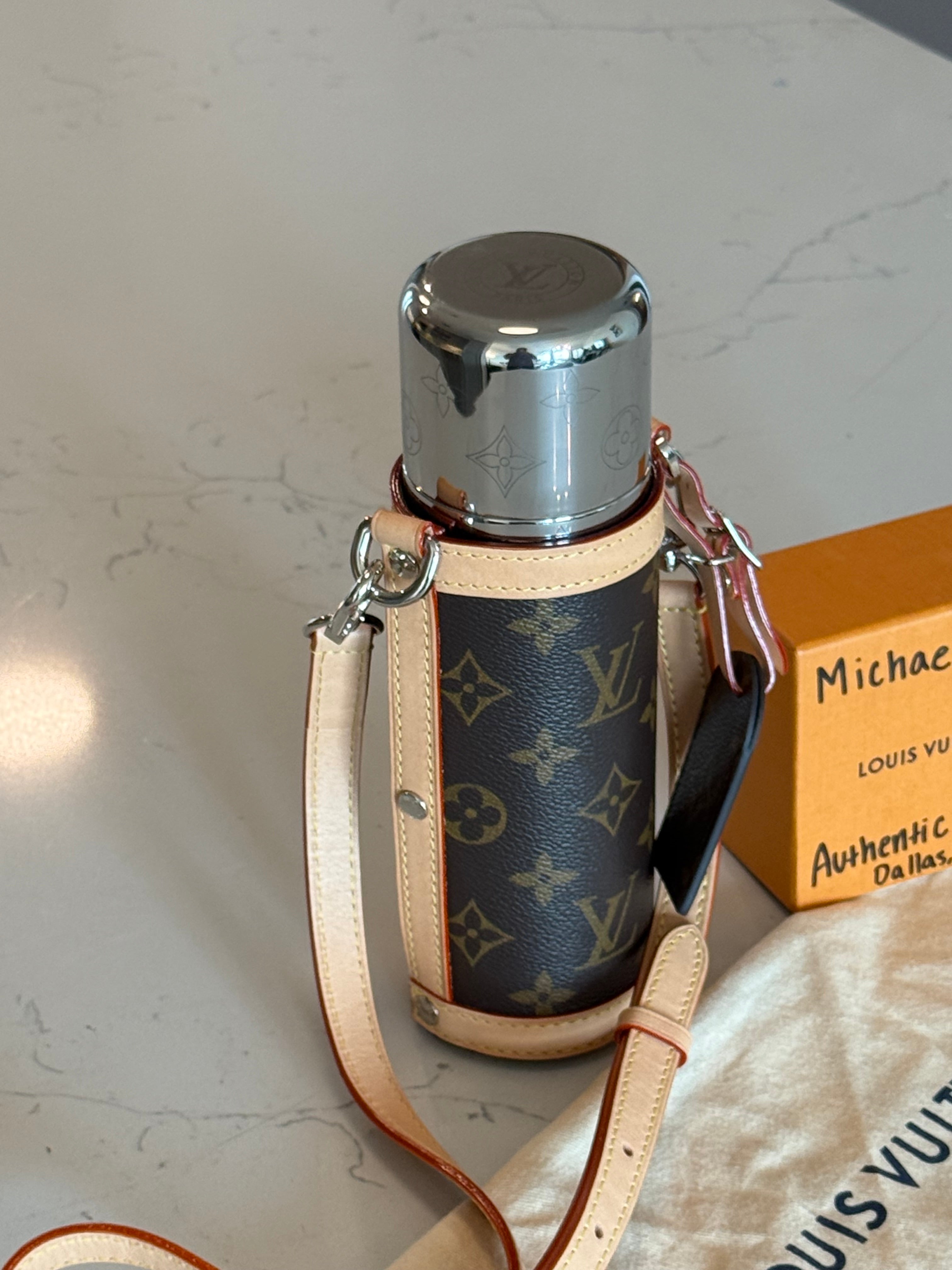 Louis Vuitton Monogram Bottle & Holder