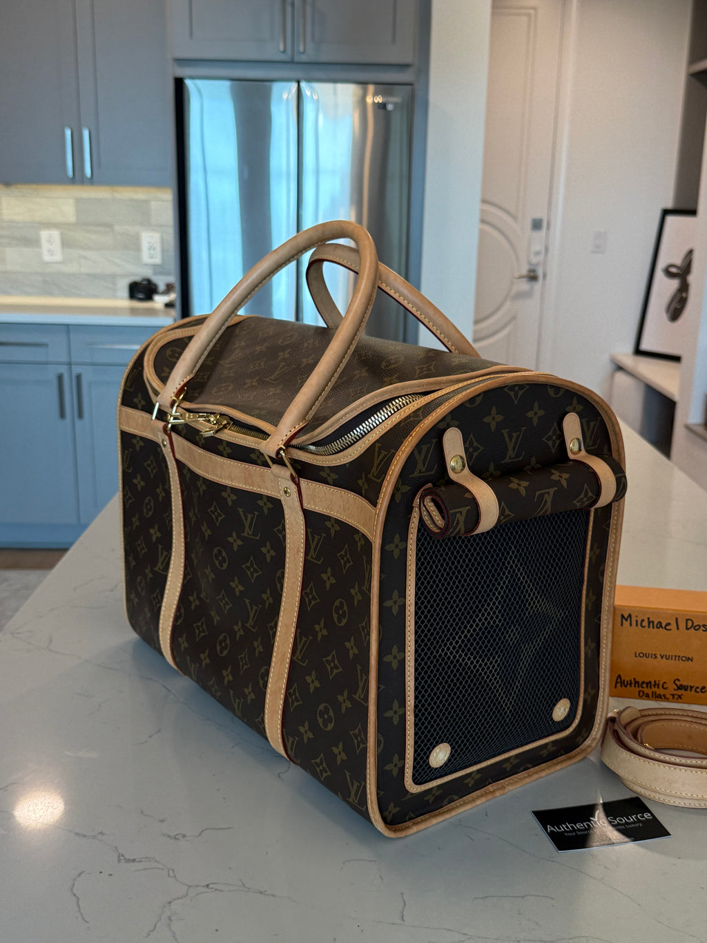 Louis Vuitton Pet Carrier