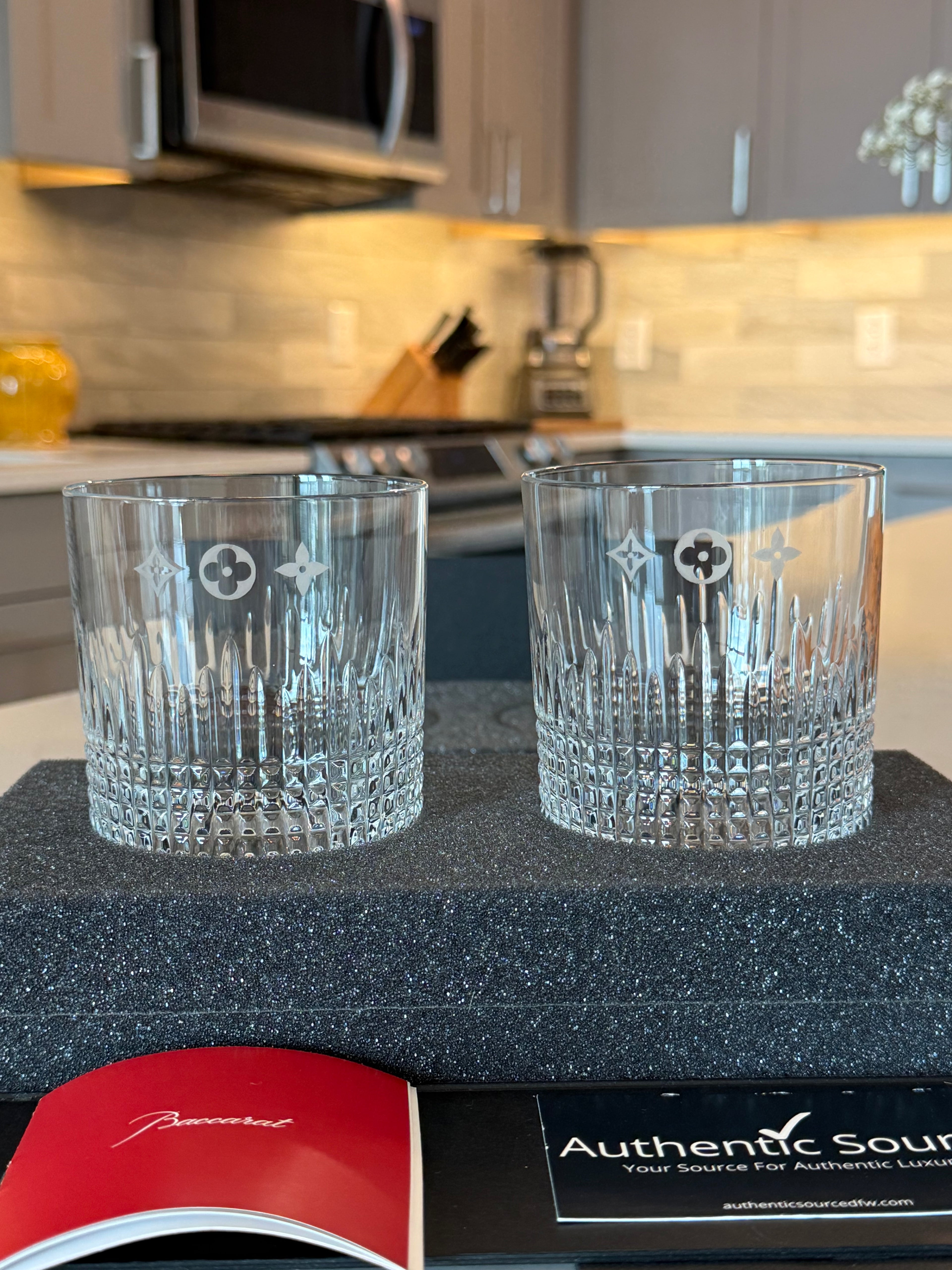 Louis Vuitton x Baccarat Glasses
