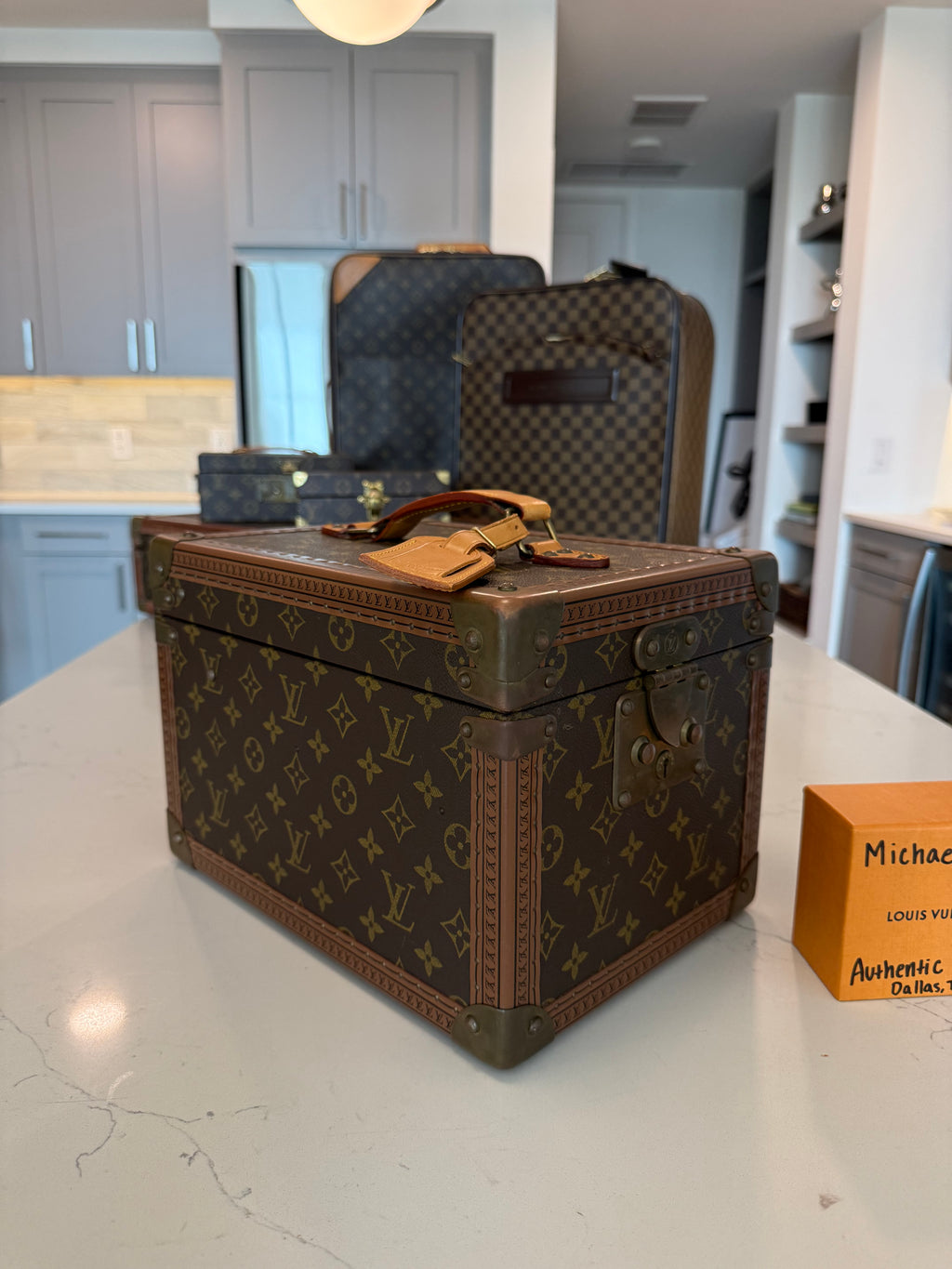 Louis Vuitton Boite Falcons Vanity Trunk