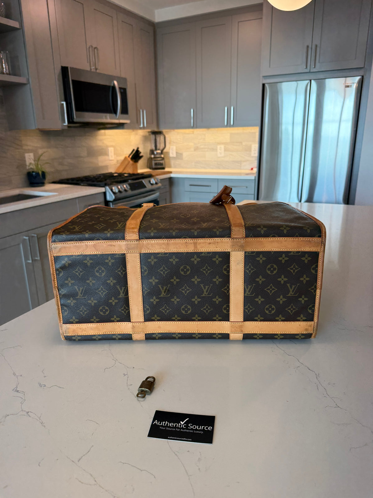 Louis Vuitton Pet Carrier Sac Chein 50
