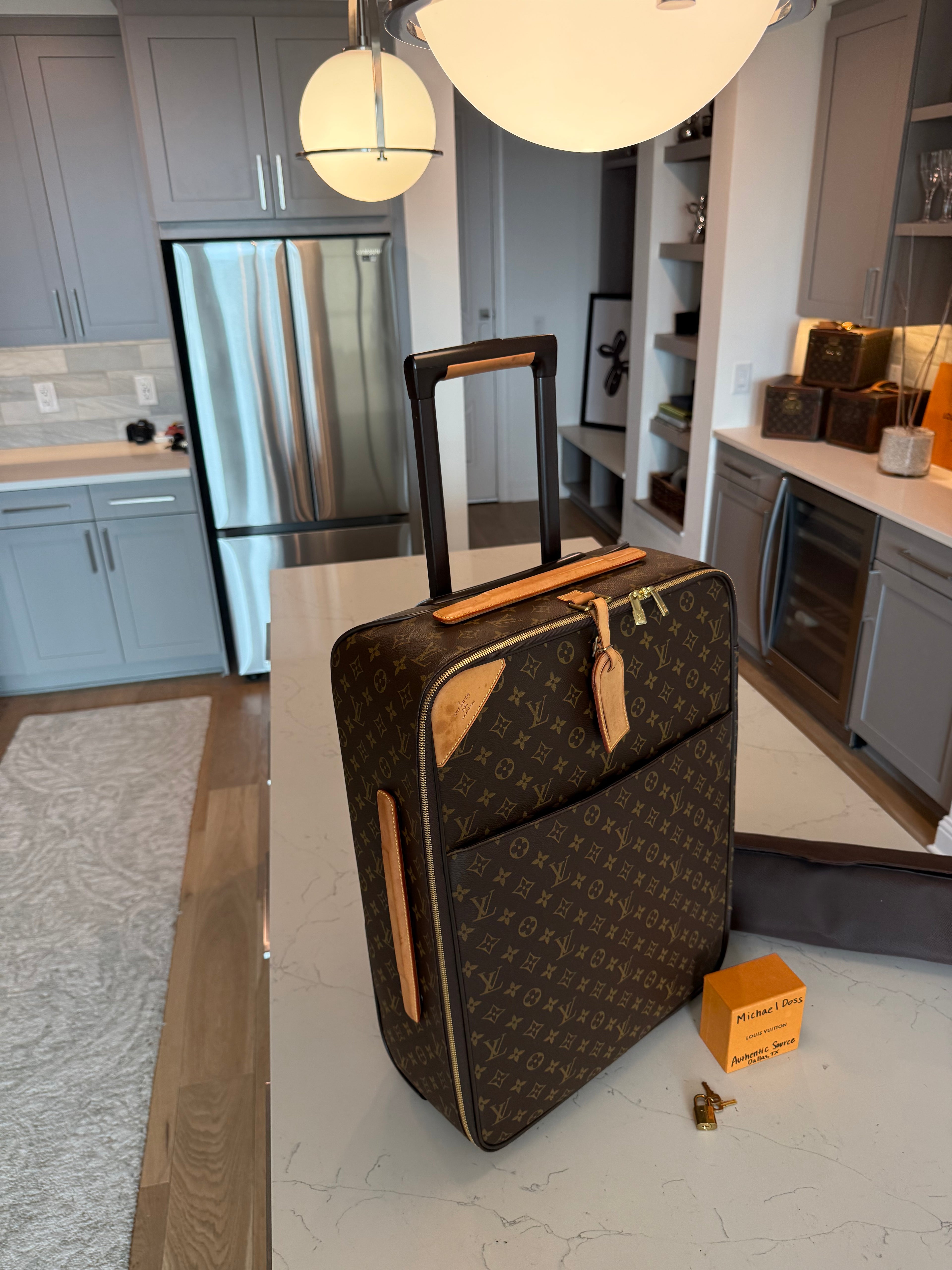 Louis Vuitton Pegase 55 Rolling Luggage
