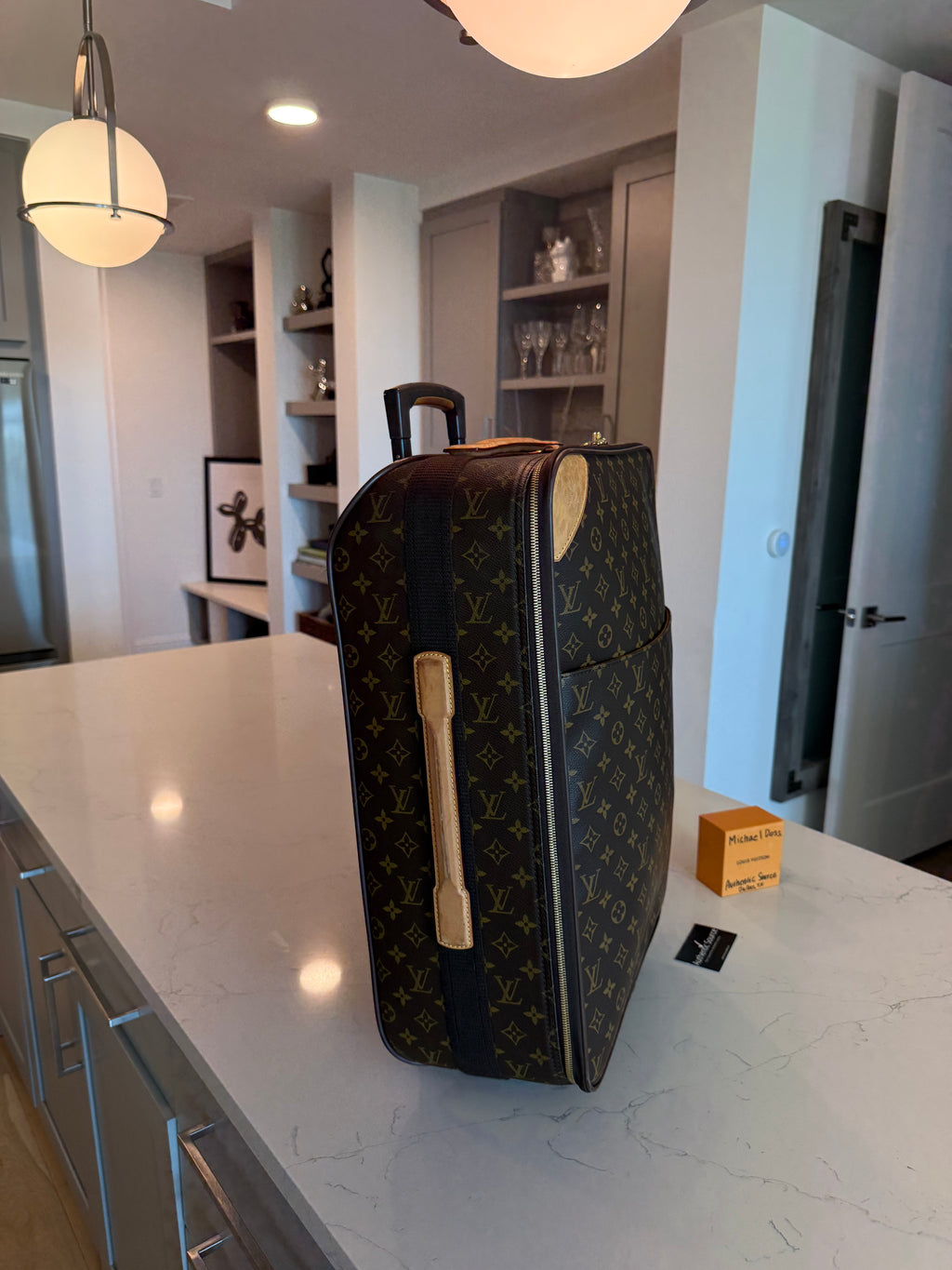 Louis Vuitton Pegase 55 Rolling Luggage