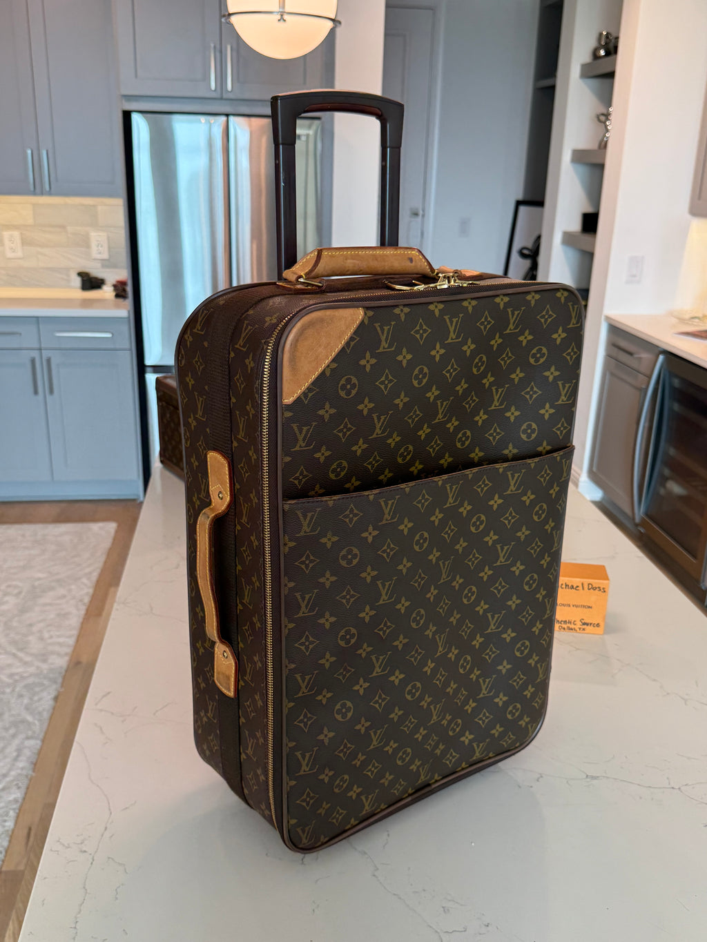 Louis Vuitton Pegase 55 Rolling Luggage