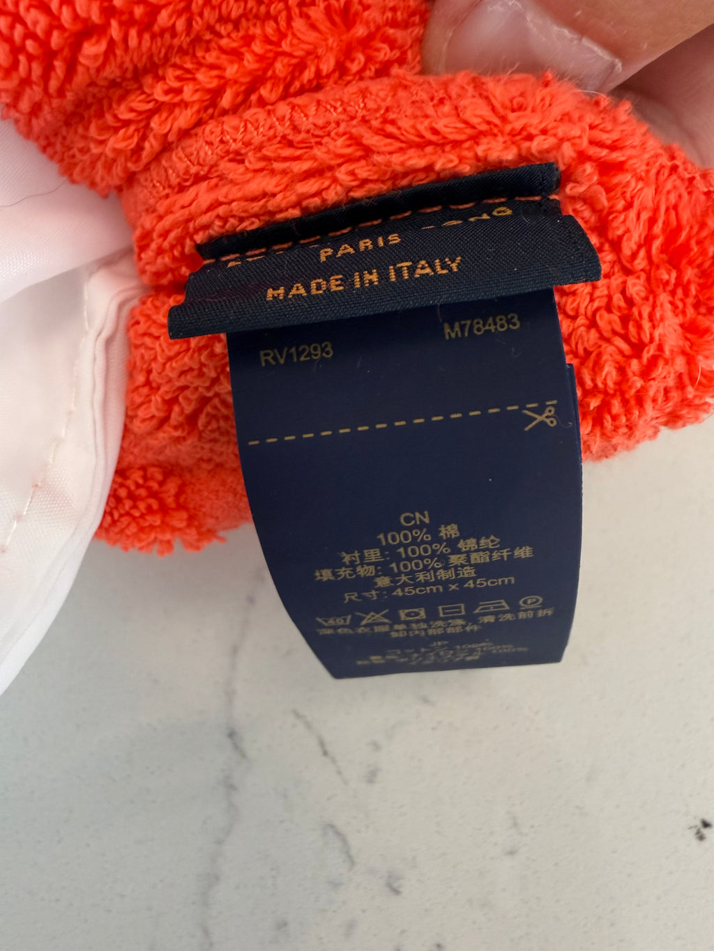 Louis Vuitton LVacation Beach Pillow Coral