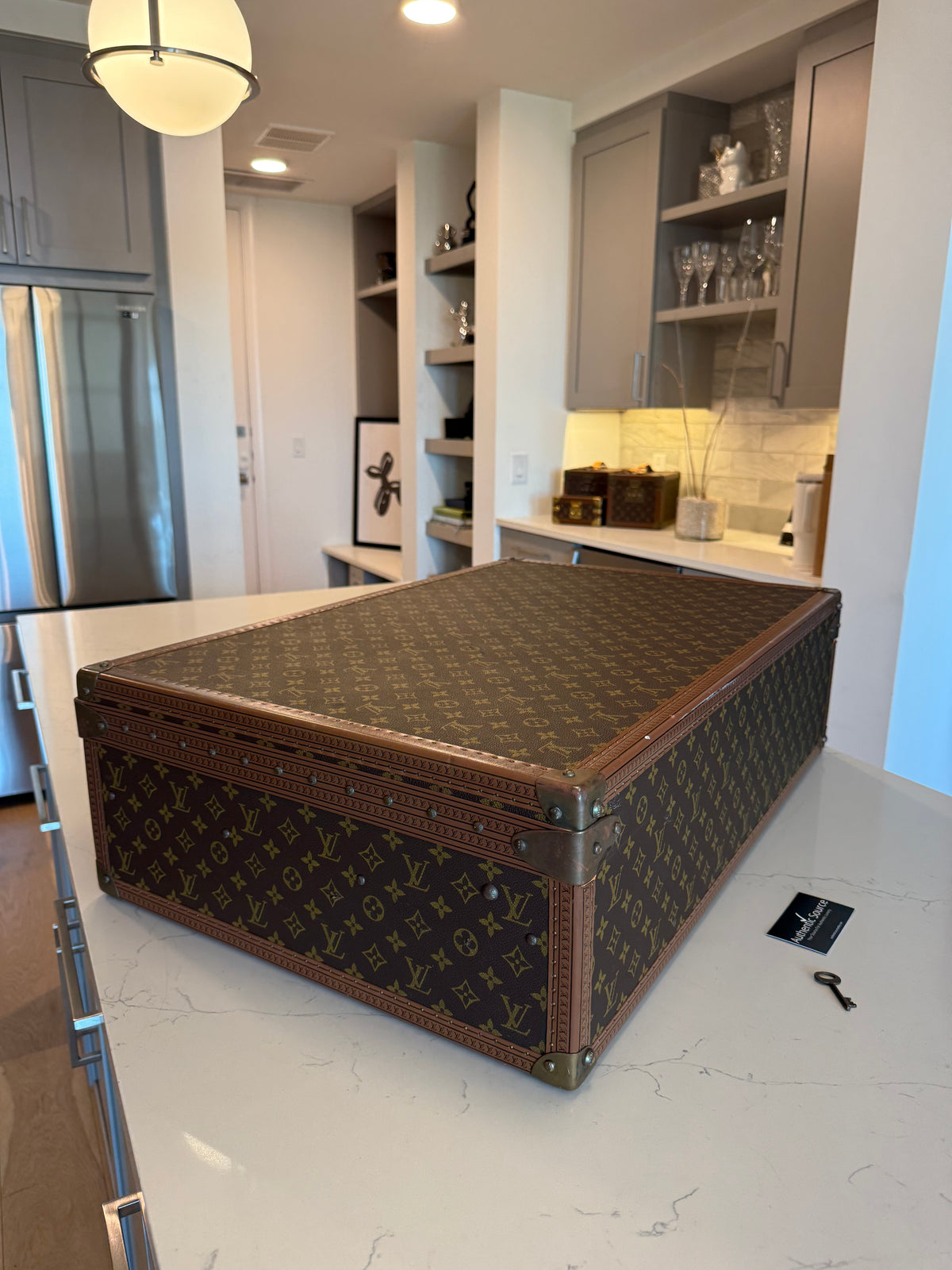 Louis Vuitton Alzer 75 Trunk