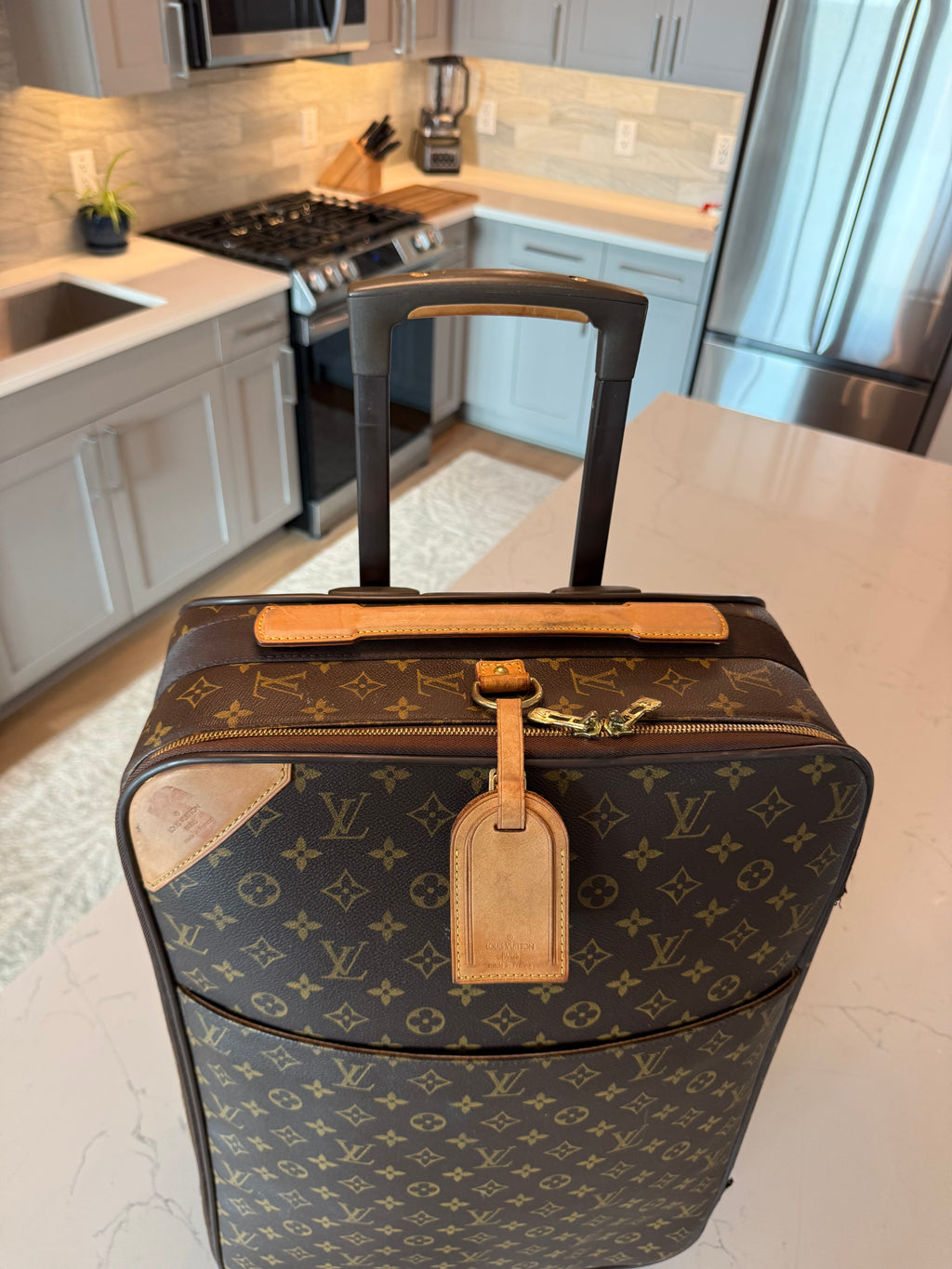 Louis Vuitton Pegase 55 Rolling Luggage
