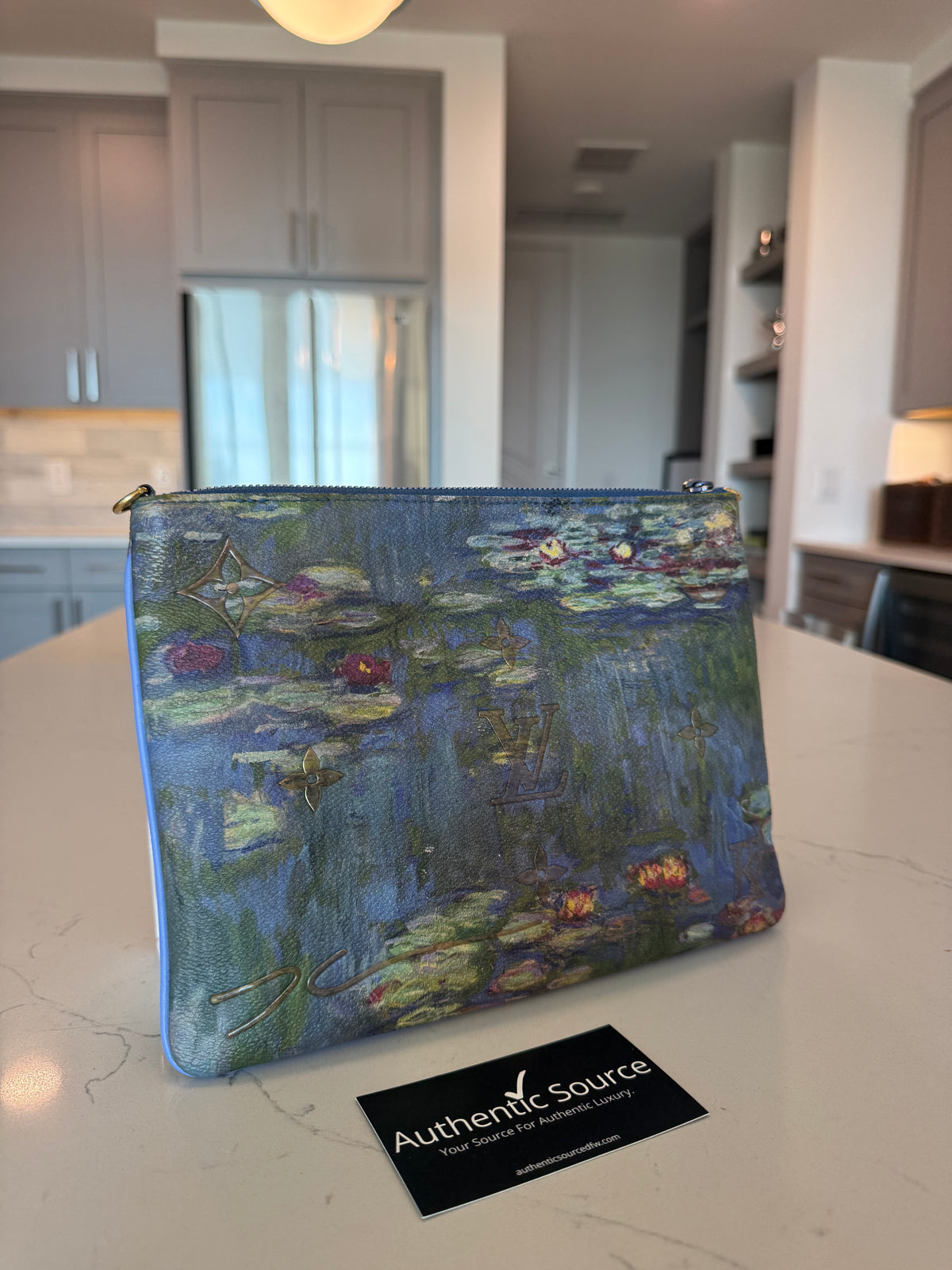 Louis Vuitton x Jeff Koons Masters Collection Monet Pochette