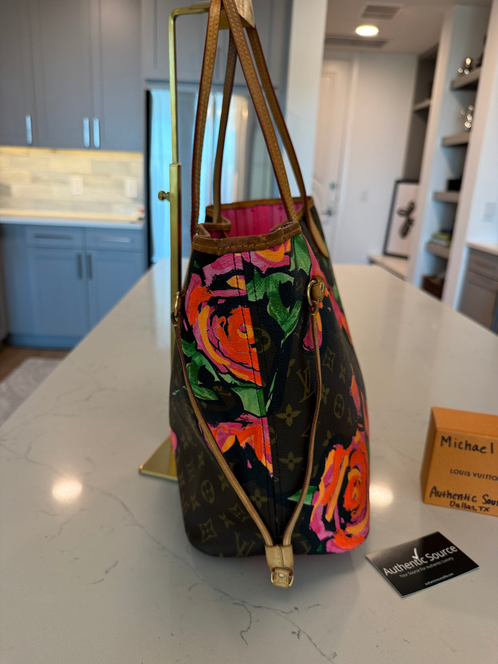 Louis Vuitton Neverfull MM Roses
