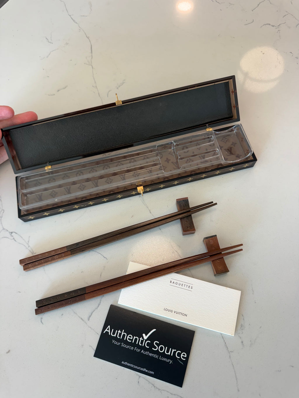 Louis Vuitton Chopsticks Set - Rare