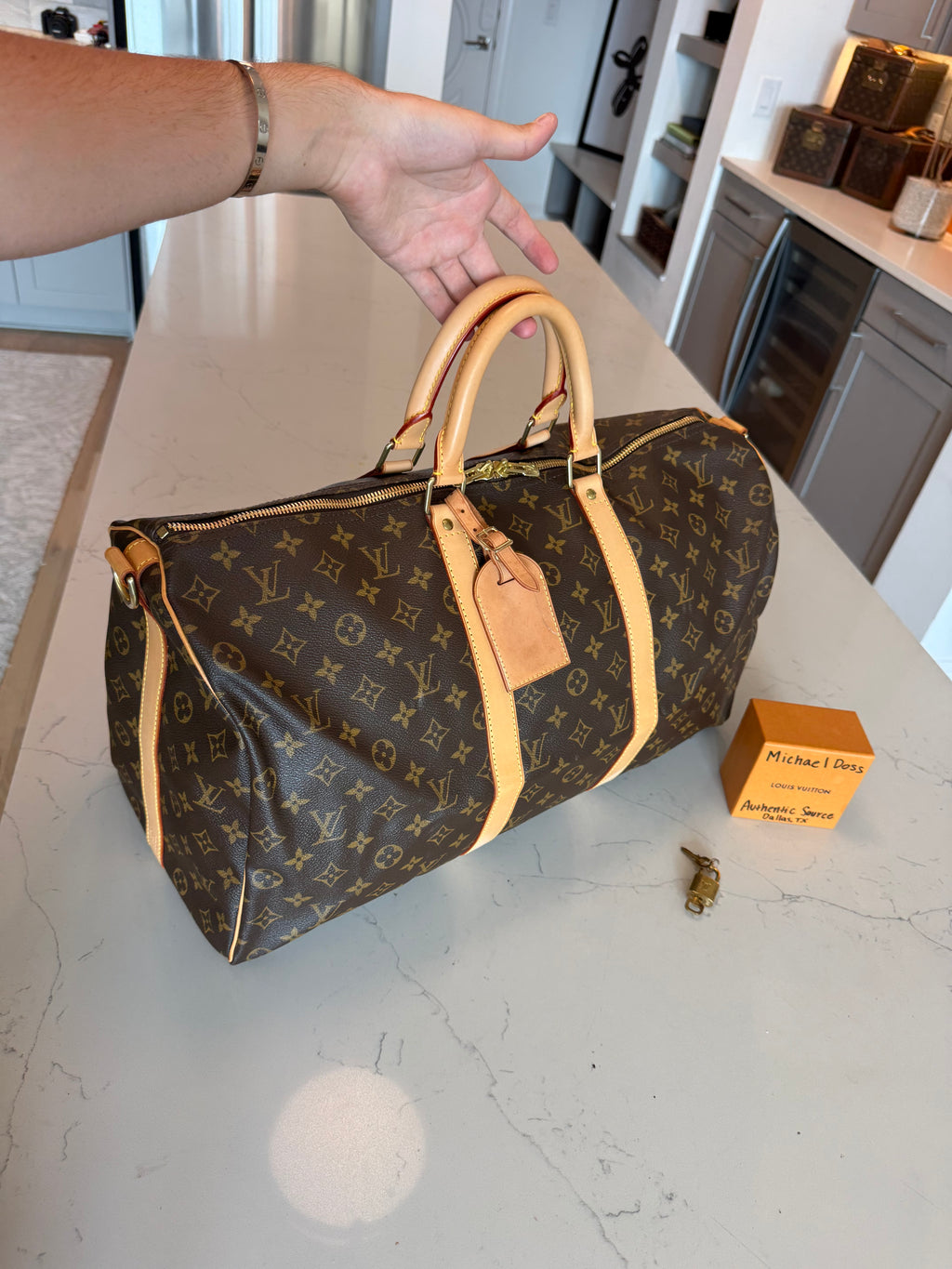 Louis Vuitton Keepall 50 Bandouliere