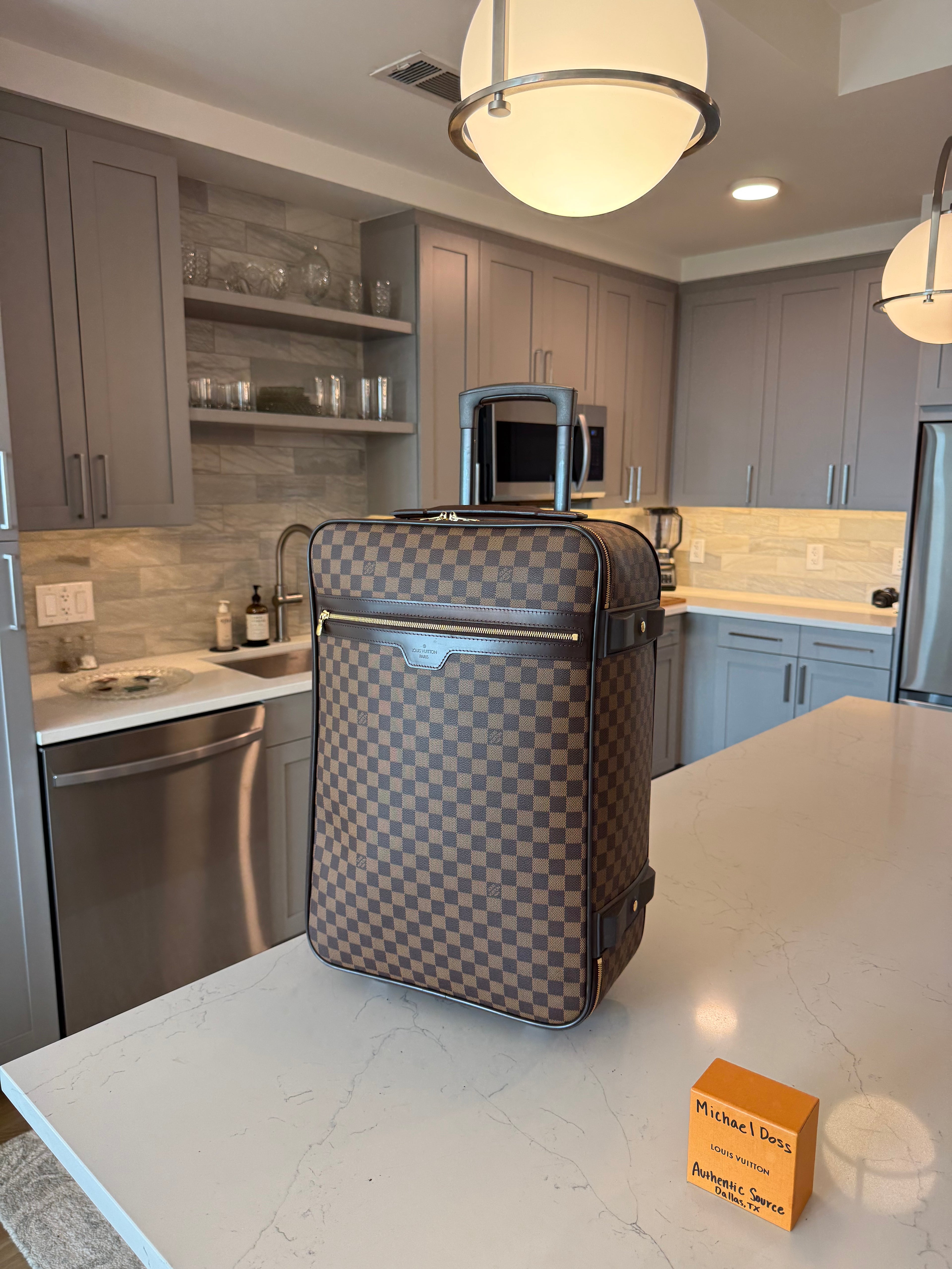 Louis Vuitton Pegase 55 Rolling Luggage