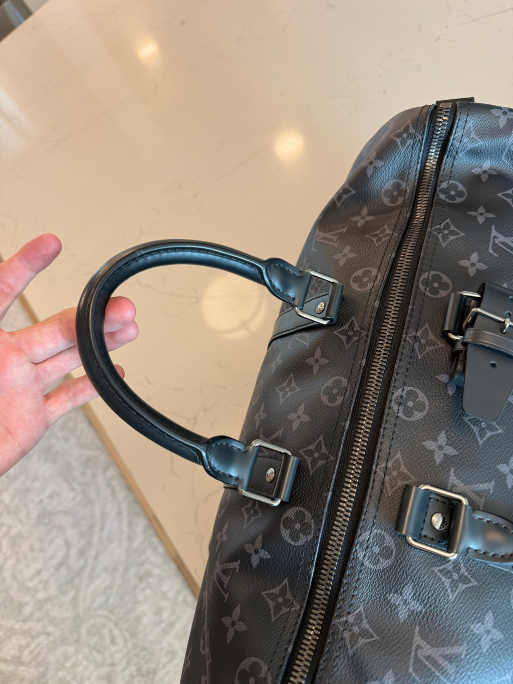 Louis Vuitton Keepall 45 Bandouliere Eclipse