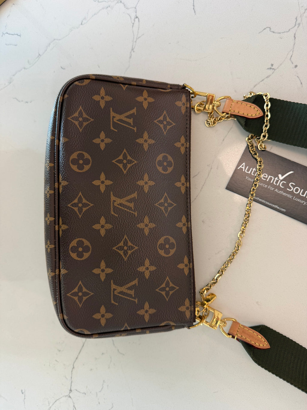 Louis Vuitton Multi Pochette Accessories Khaki